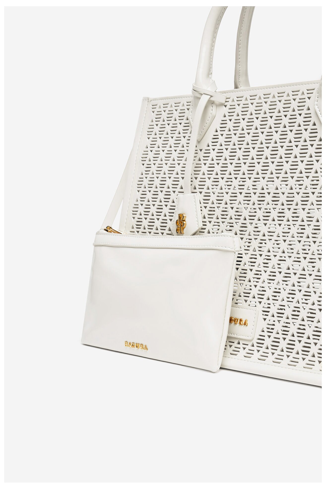 Kézitáska Badura WENN-02 FEHÉR