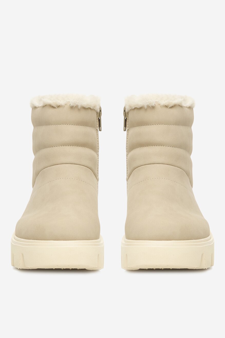 Rieker - Śniegowce skórzane ocieplane - 2230085542036