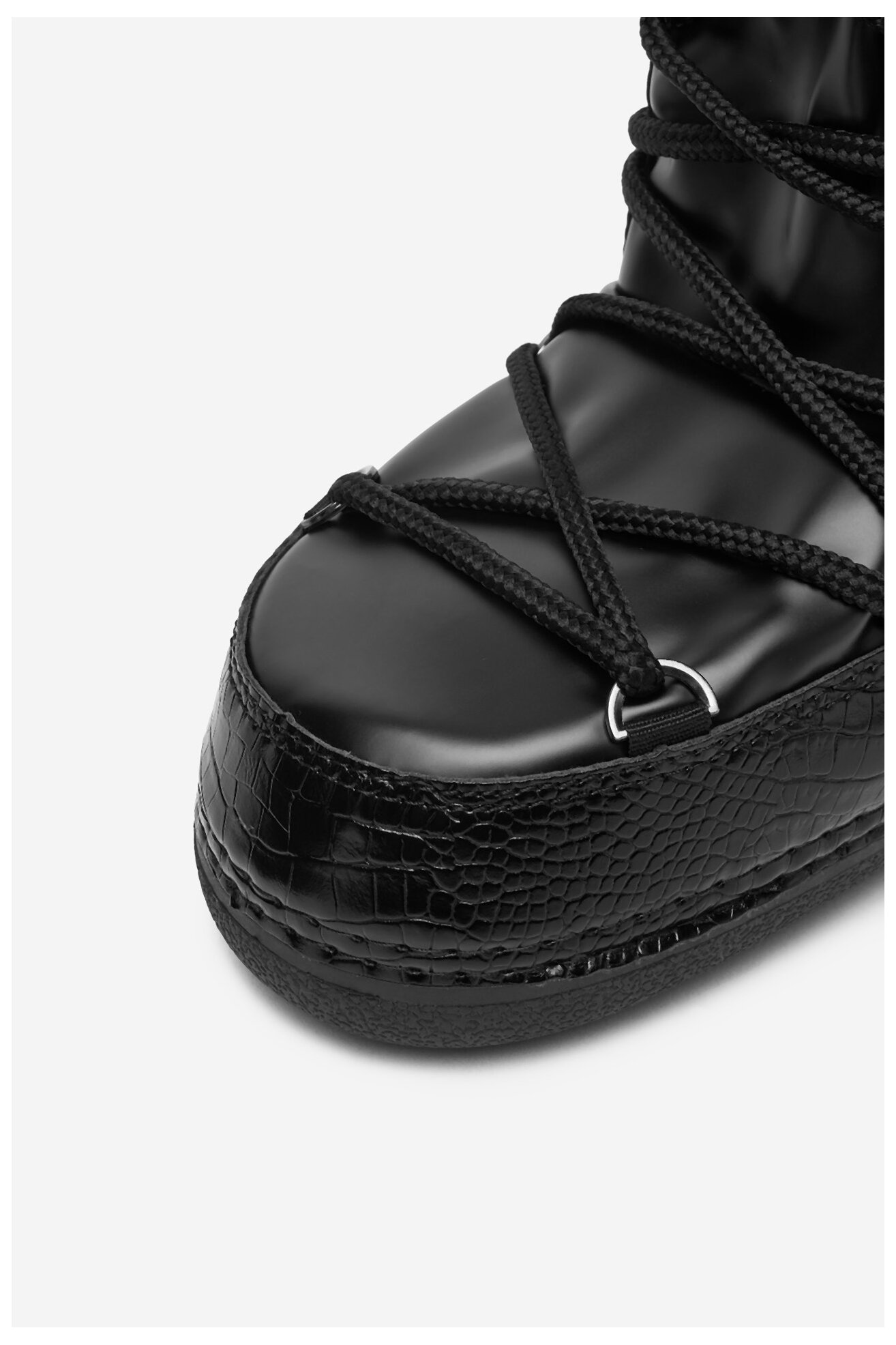 Csizma DeeZee NS9032-01 FEKETE