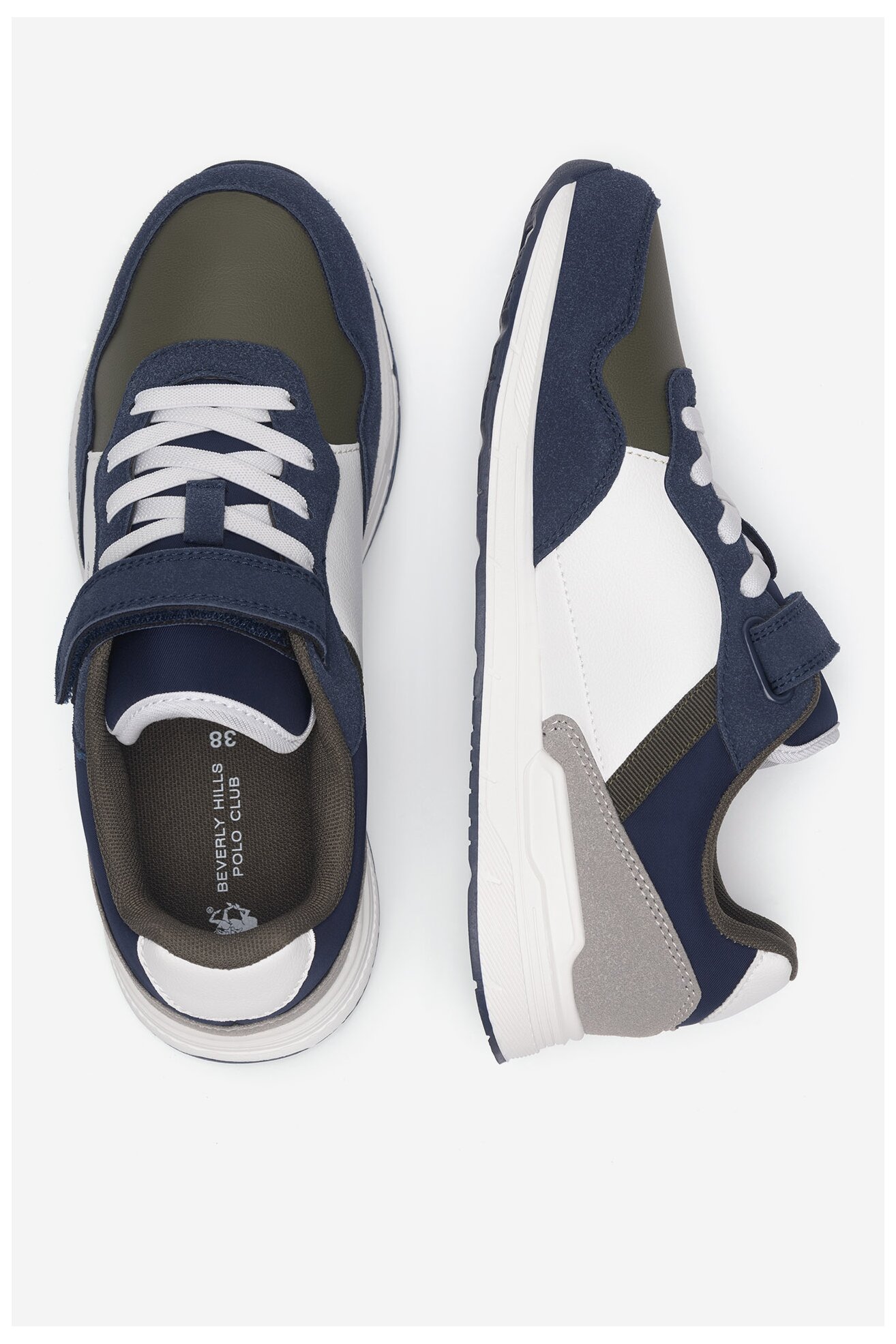 Sneakers Beverly Hills Polo Club A23F0818A-2 Granatowy