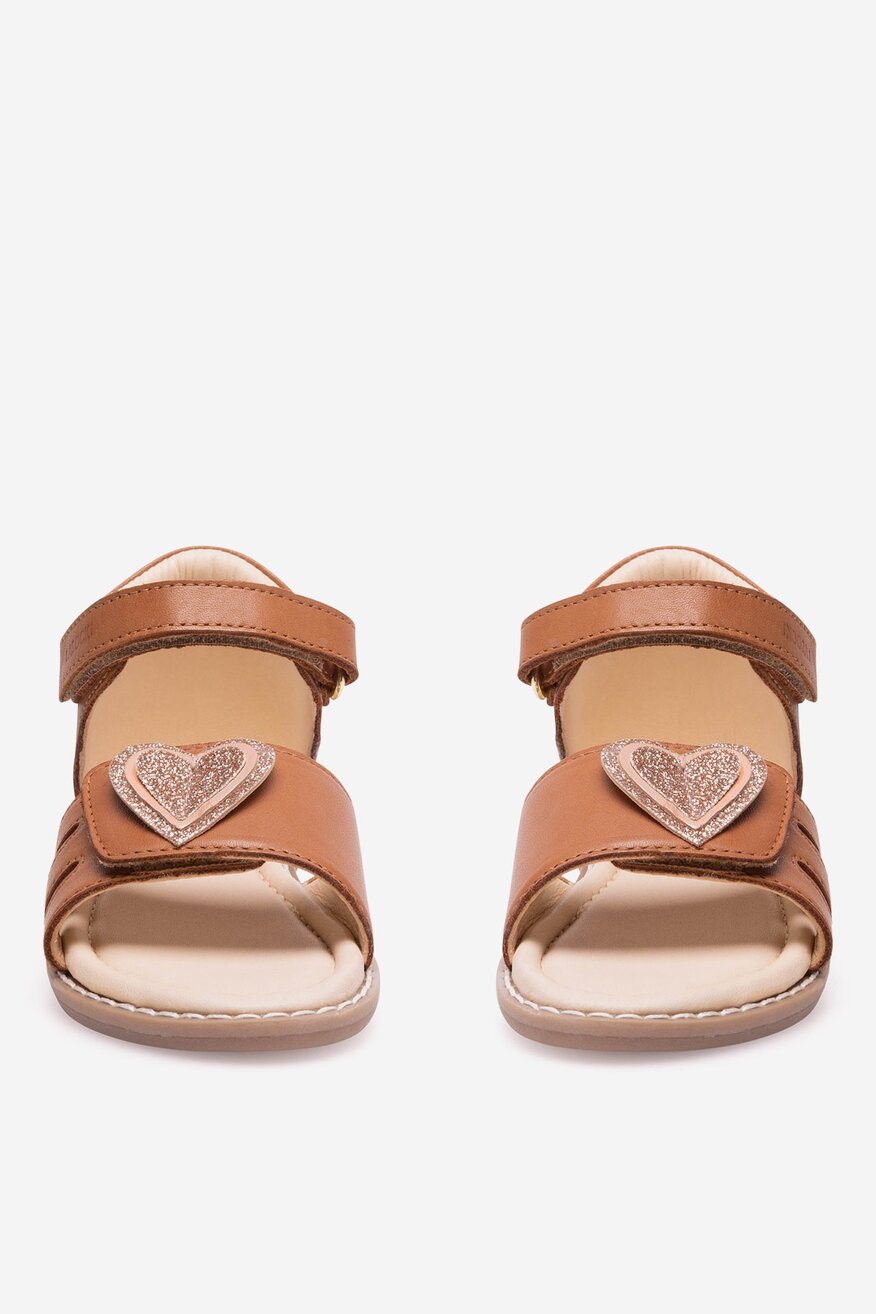 Lasocki Kids - Sandały skórzane na rzepy - 5905588571025