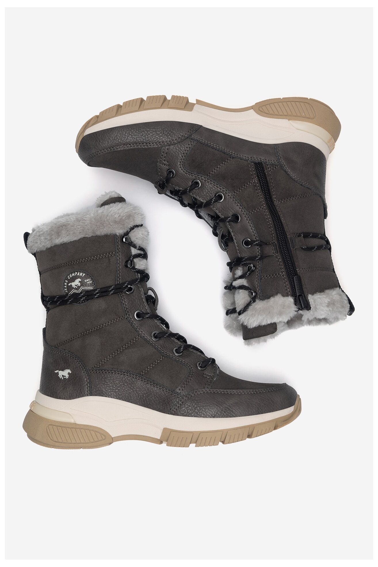 Csizma Mustang 1481-604-20 SZÜRKE