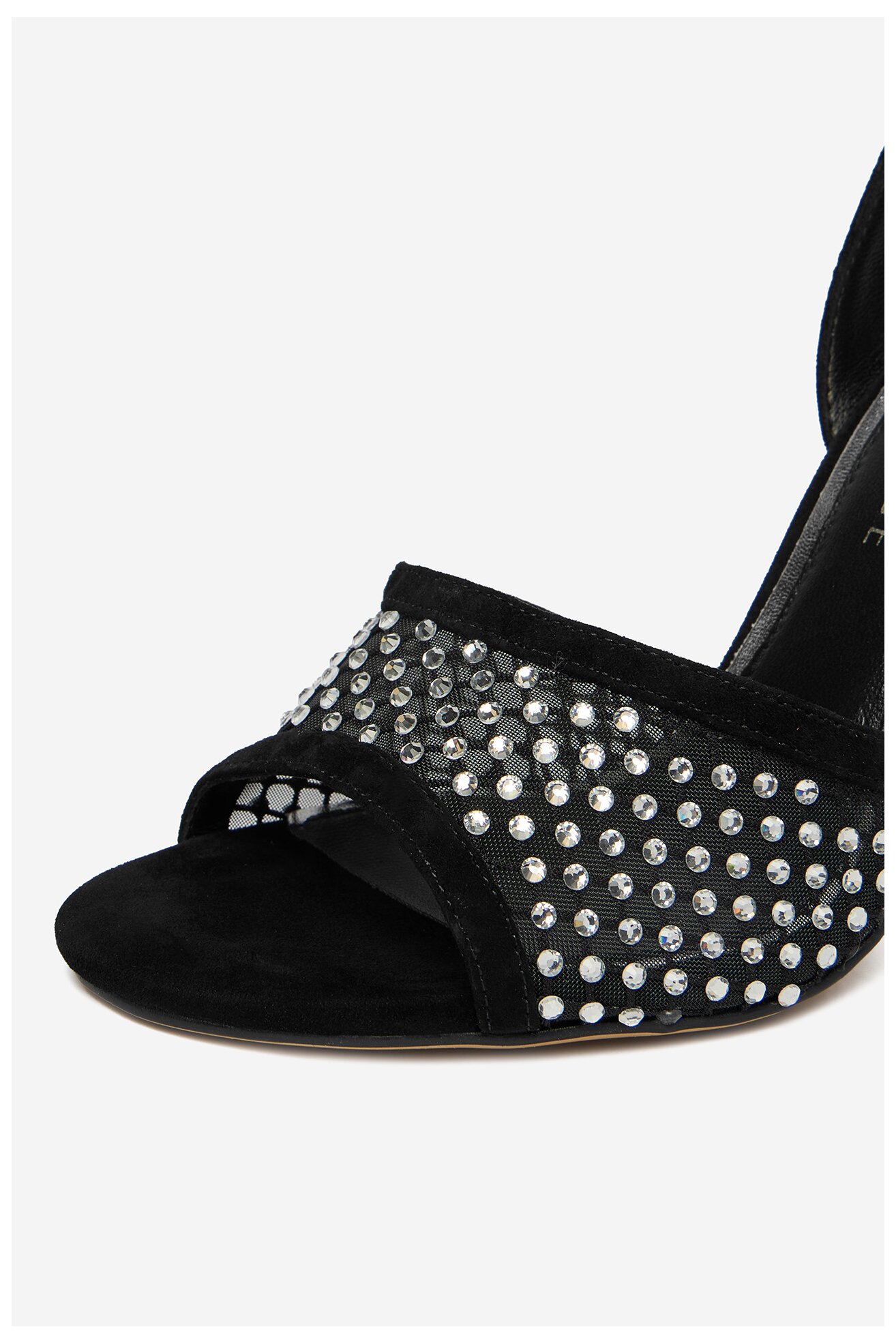 Sandały EVA MINGE EO-ZARA-LT934-79 Czarny