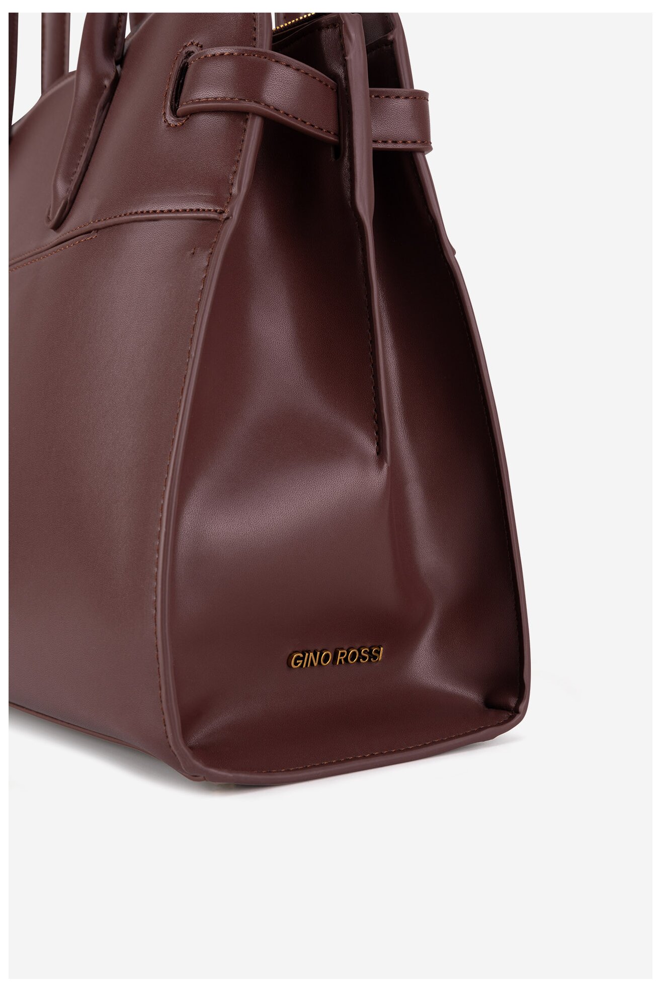Сумка З Ремінцем Gino Rossi AW02 ТЕМНО-КОРИЧНЕВИЙ
