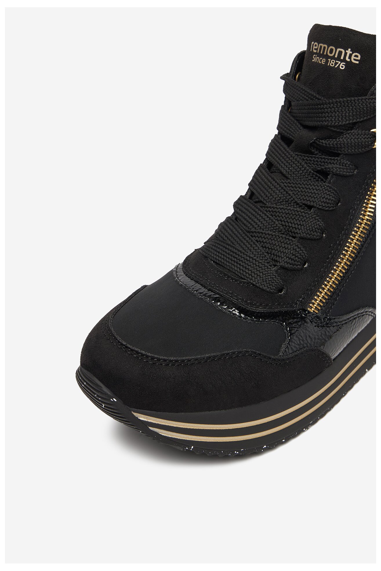 Trzewiki Remonte D1370-01 Czarny