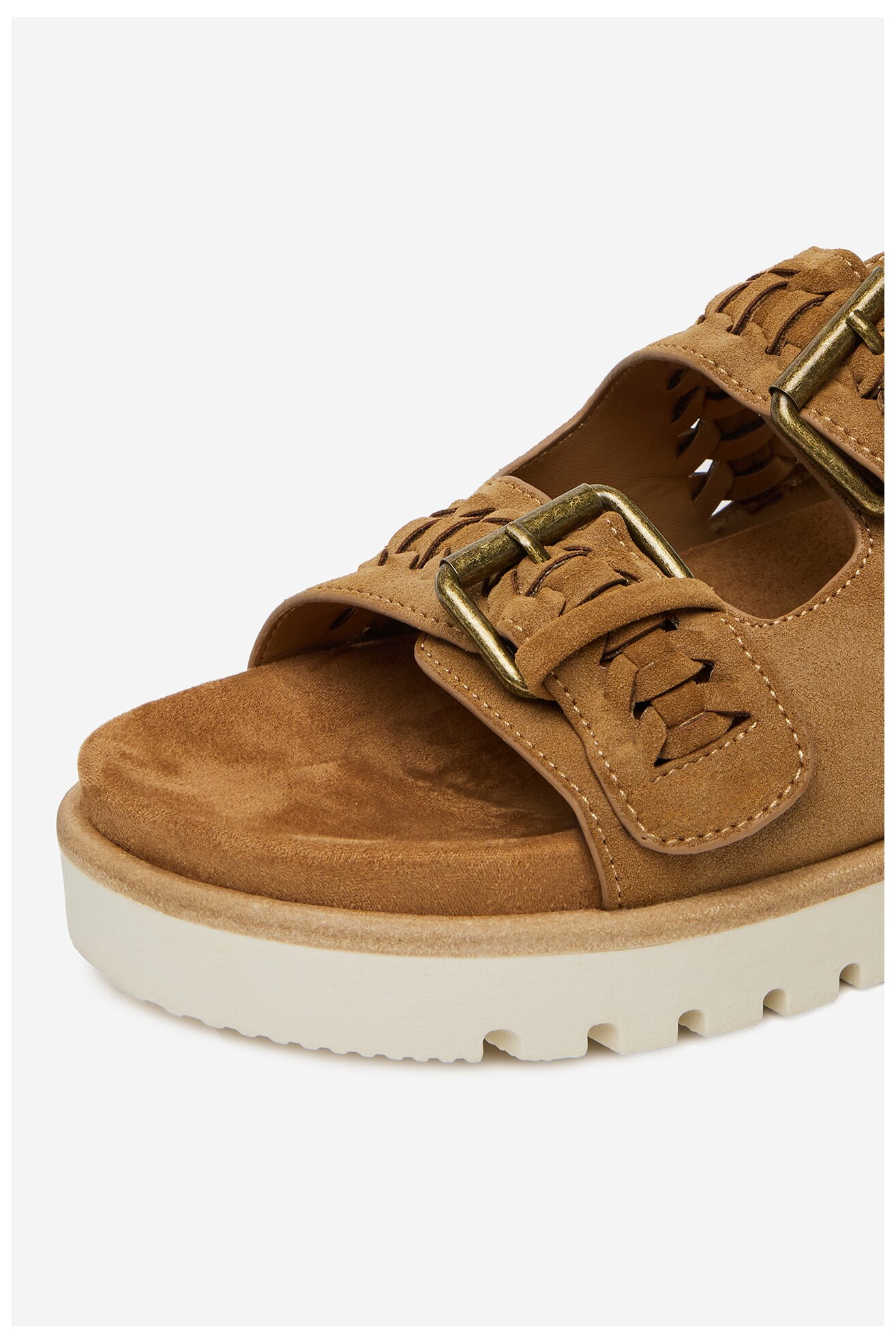 Klapki Mustang 1461-711 Brązowy jasny