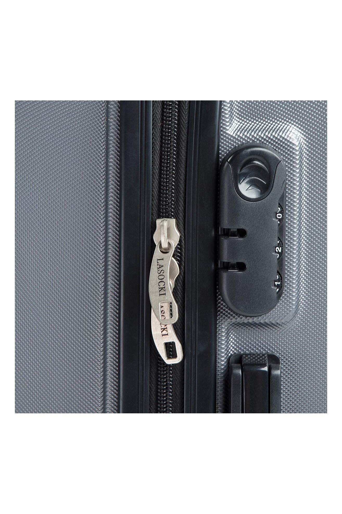 Walizka Lasocki 2WMC-001-AW18 Szary