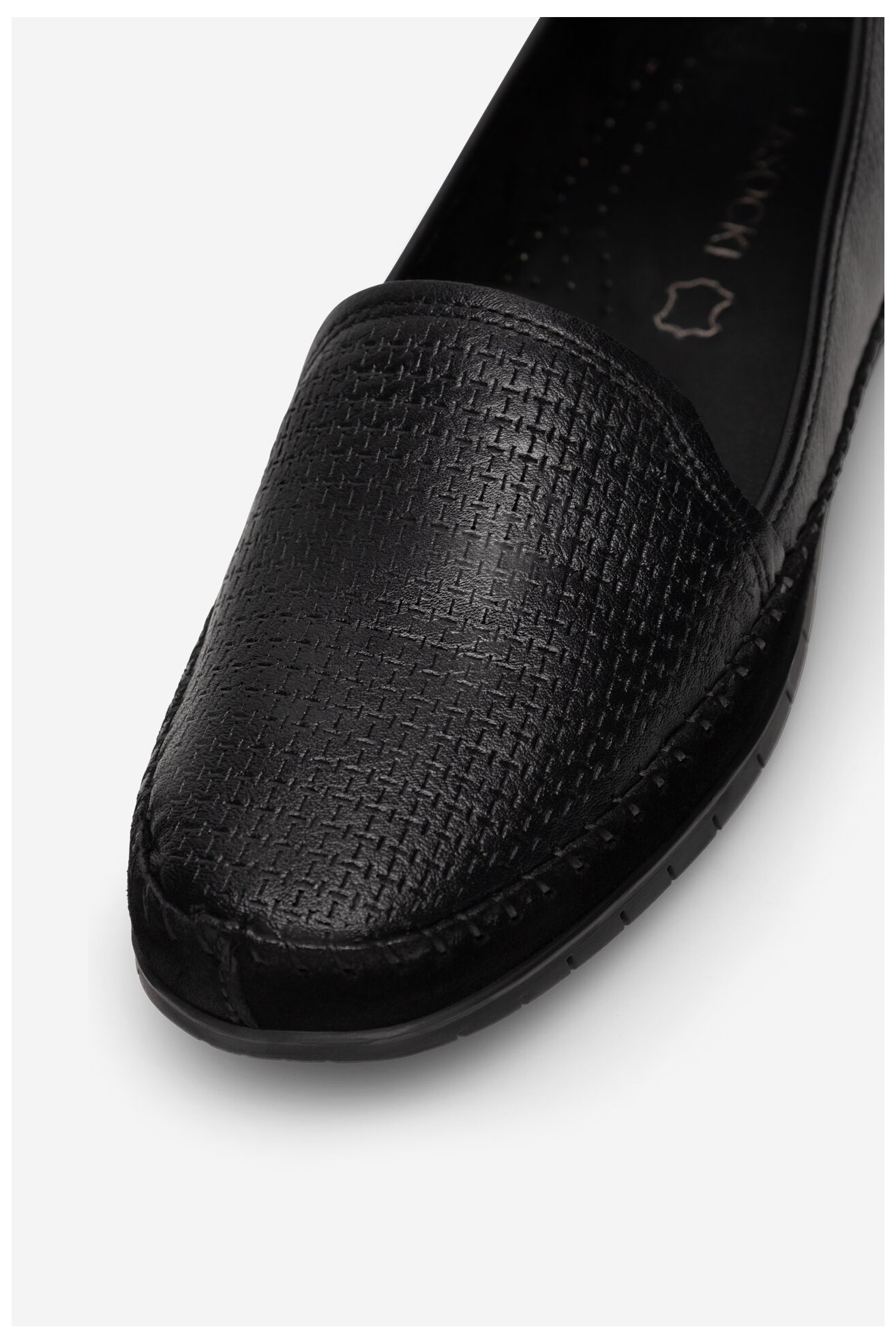 Mokaszin Lasocki WB-MADONNE-02 FEKETE