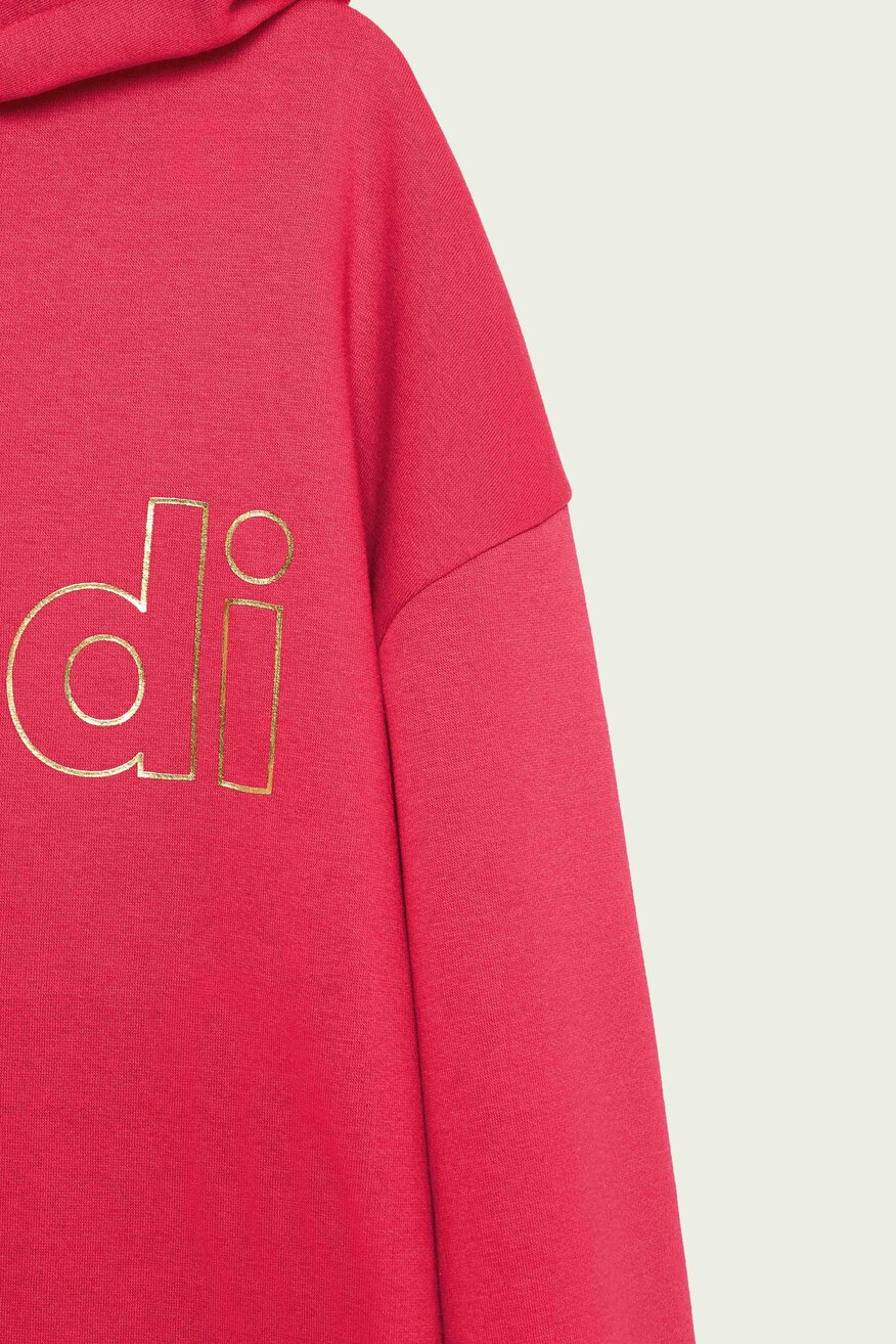 Sprandi - Sukienka dzianinowa różowa - 5903698656076