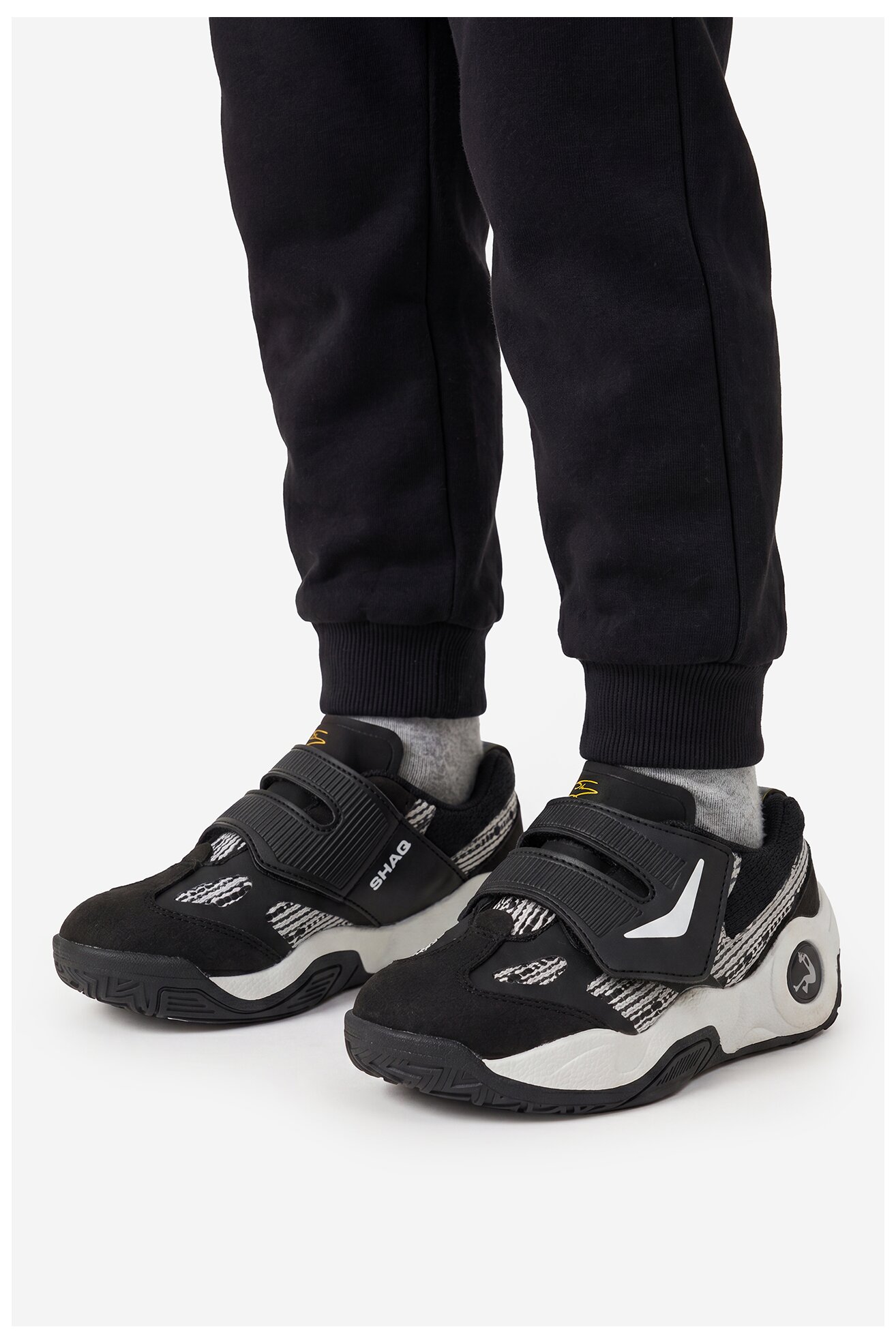 Кросівки спортивні SHAQ EOSS-RAQ LOW AQ95009T-BW ЧОРНИЙ