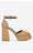 Елегантни обувки DeeZee LW85478-6 КАМЕЛ