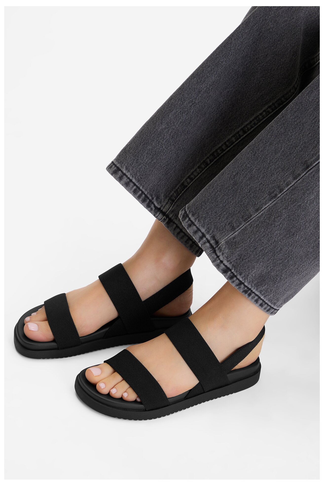 Sandały Jenny CEO-WS21164-01 Czarny