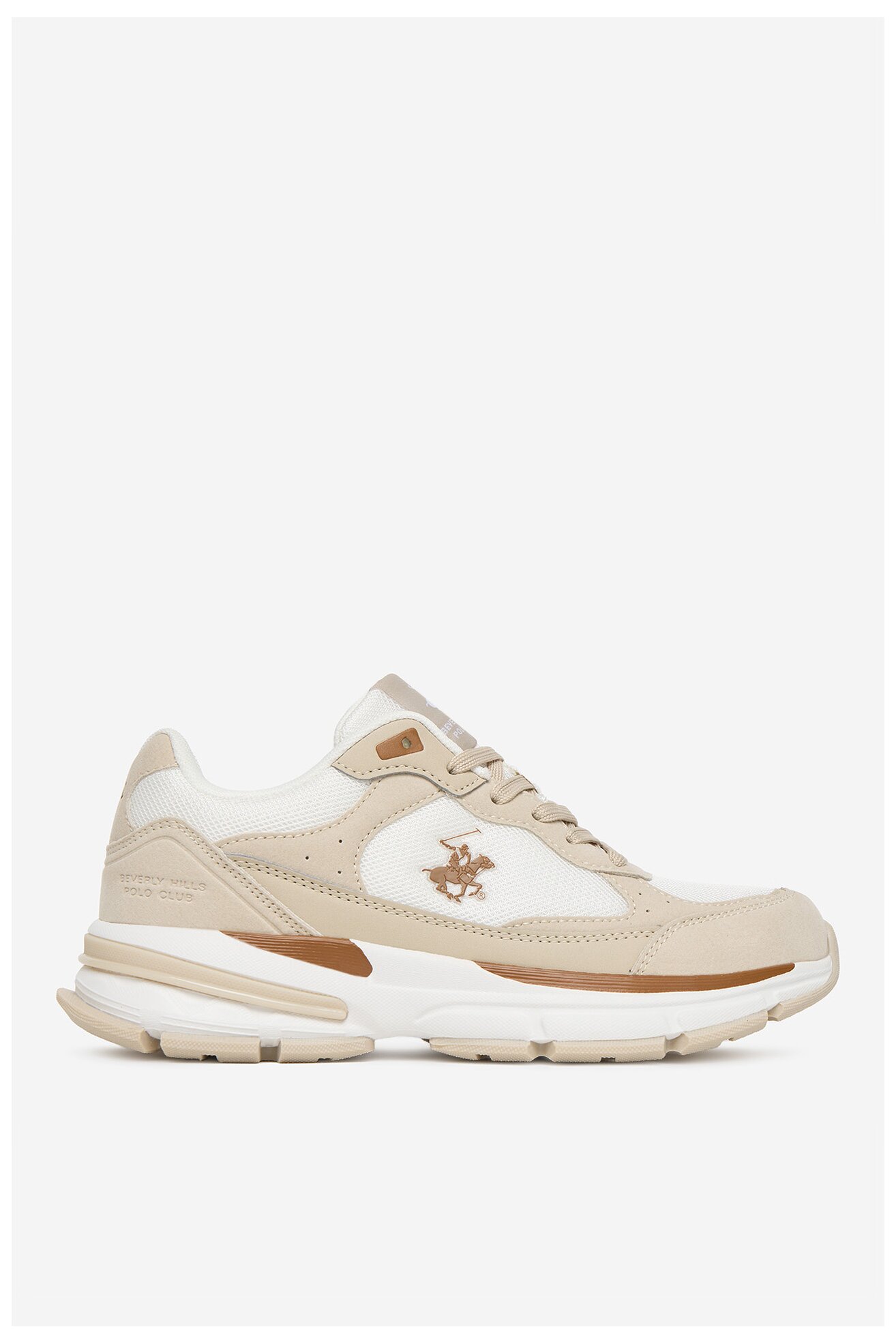 Sneakers Beverly Hills Polo Club CEO-AW25-3C014-1 Beżowy