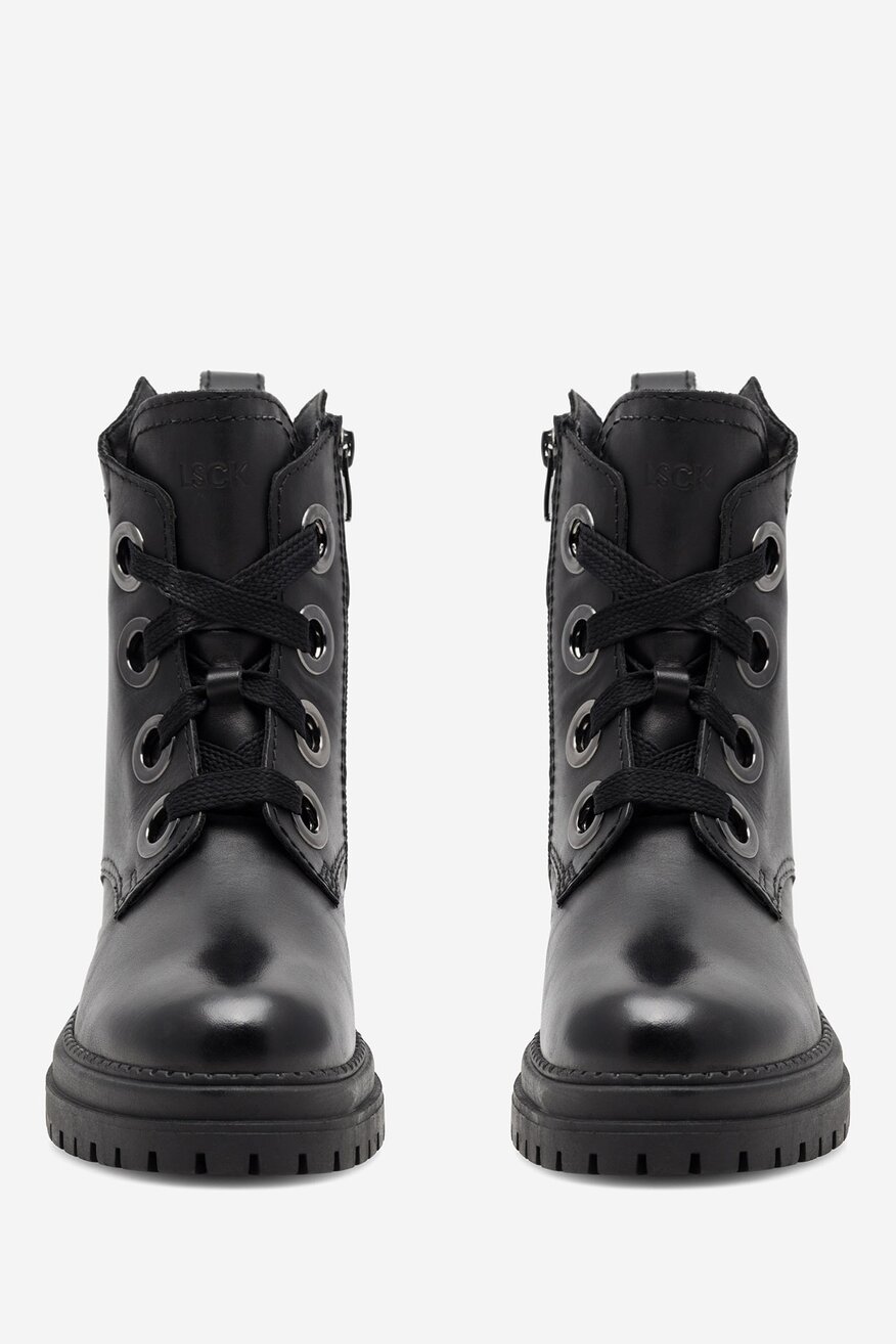 
                Lasocki - Trzewiki skórzane ocieplane - 5905588111313