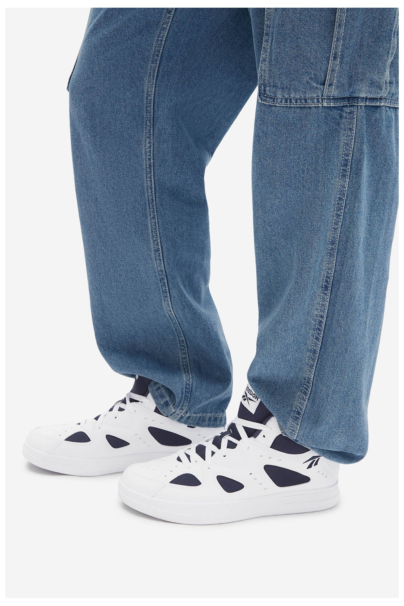 Спортни обувки Reebok PRIMARY HARDWOOD 100235355 БЯЛ