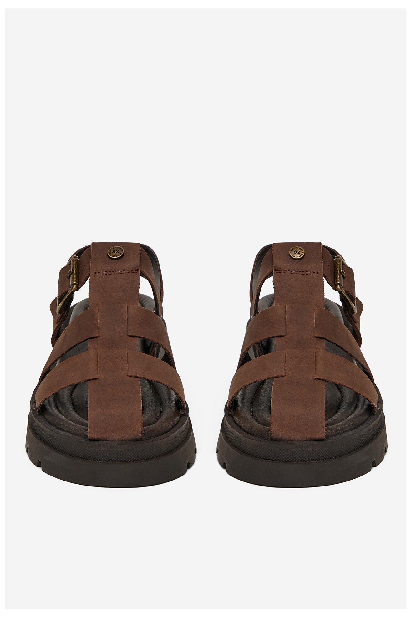 Sandały Beverly Hills Polo Club WI34-HARPER-02 Brązowy