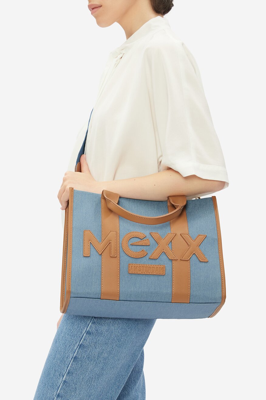 
                Дамска чанта Mexx СВЕТЛОСИН - 5906751054802