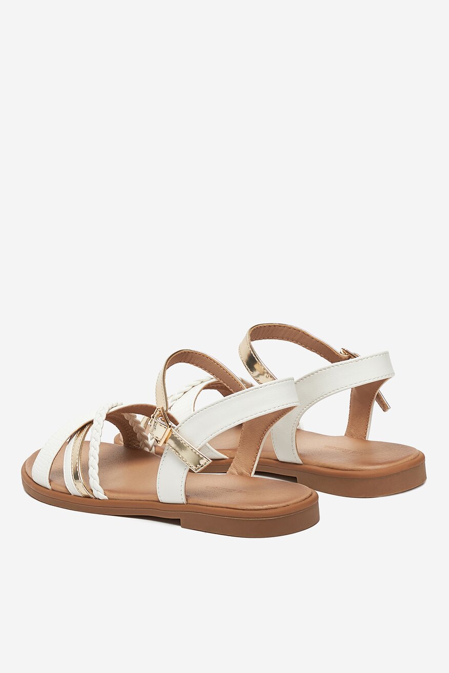 Sandale Clara Barson ALB - 5904862308586