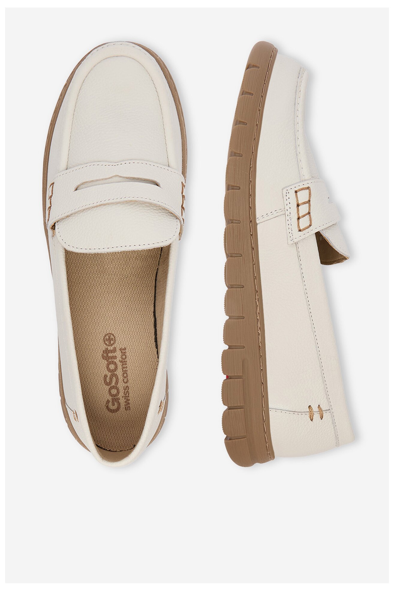 Мокасини Go Soft CEO-WI23-GHANA-15 БЯЛ