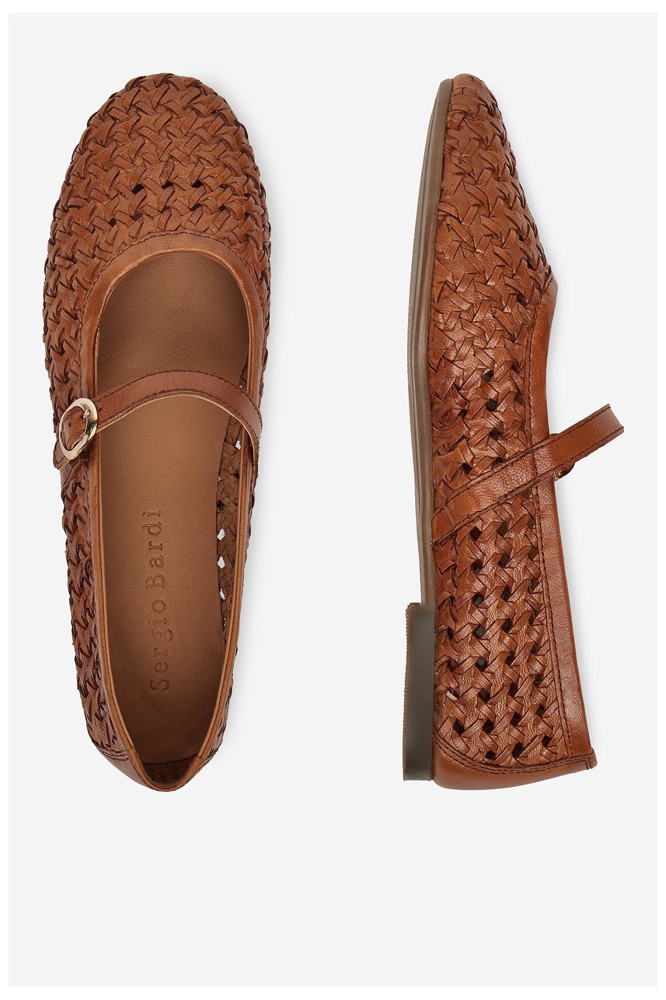 Балетки Sergio Bardi WI45-F1104-01SB ВЕРБЛЮЖИЙ