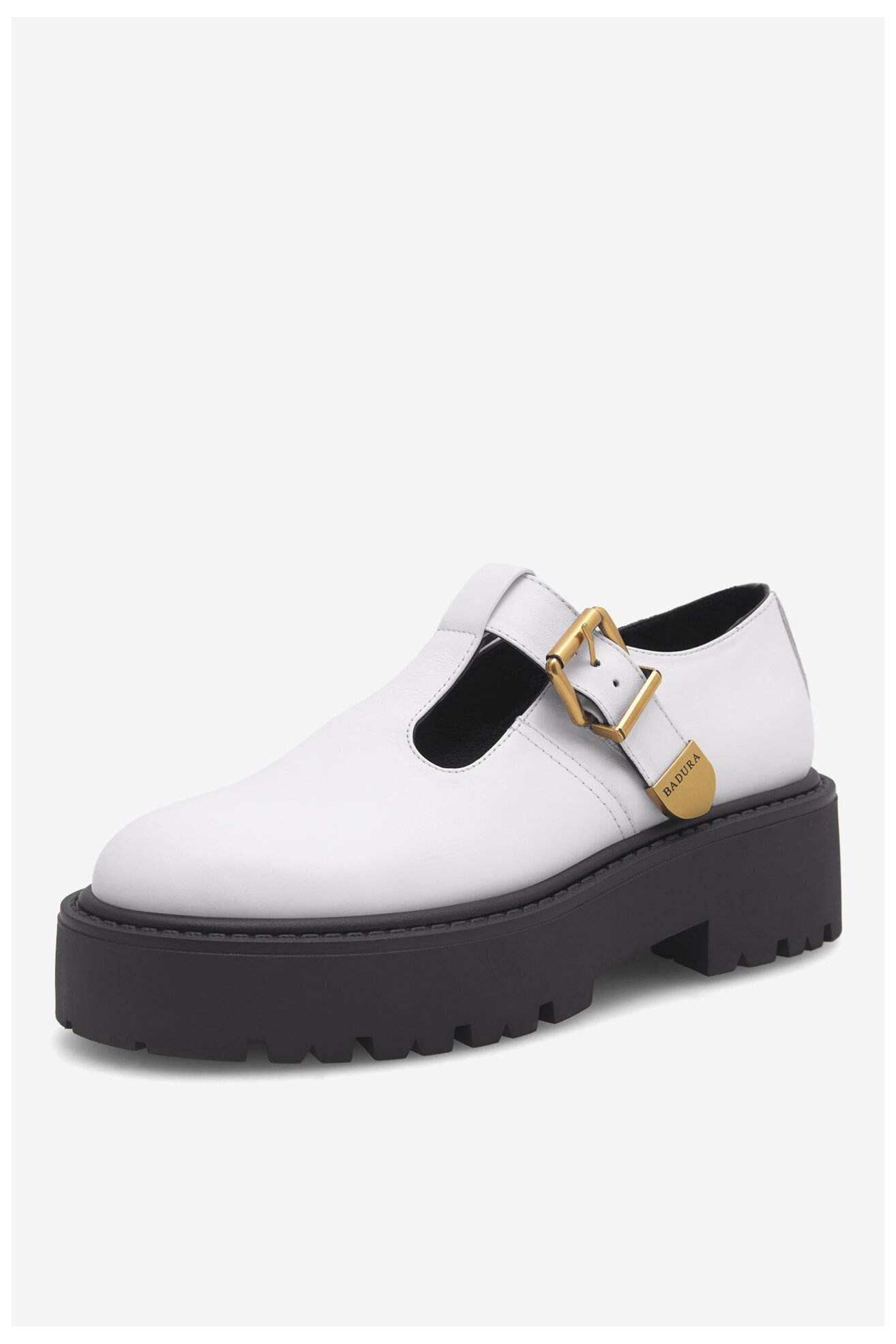 Pantofi casual Badura BENEDICTE-01 ALB