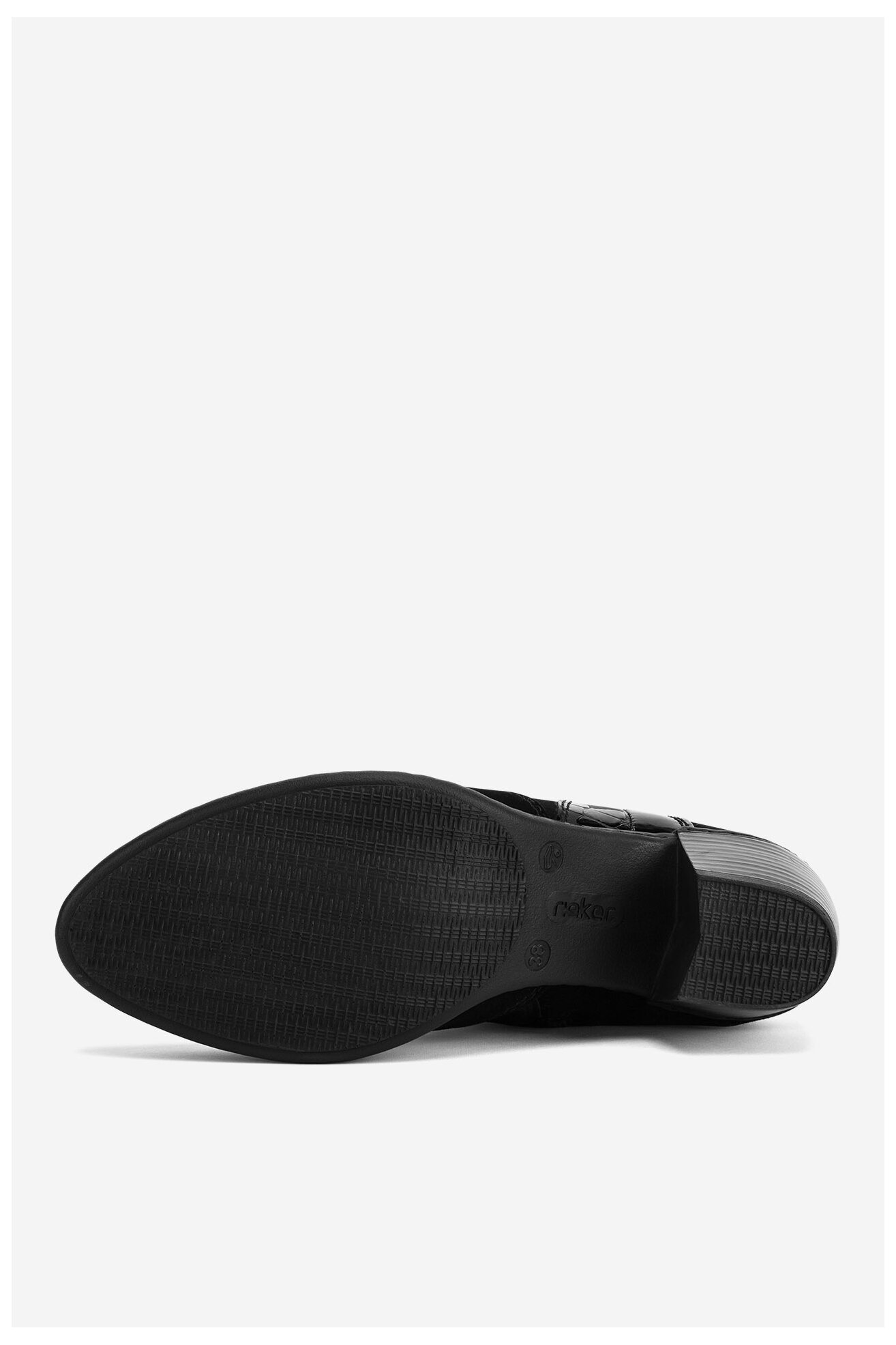 Bokacsizma Rieker Y2152-00 FEKETE