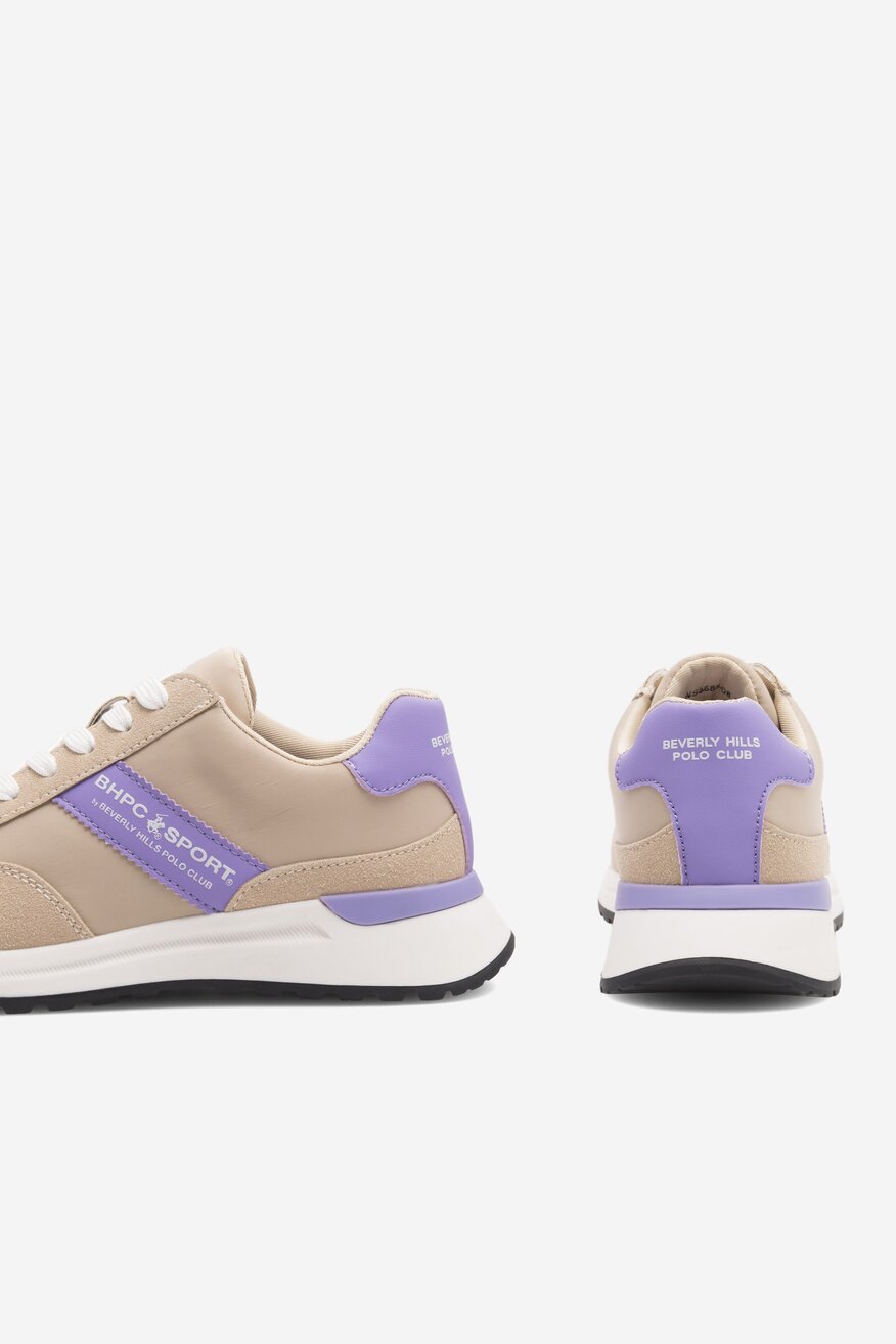 Sneakerși Beverly Hills Polo Club BEJ - 5905588135807