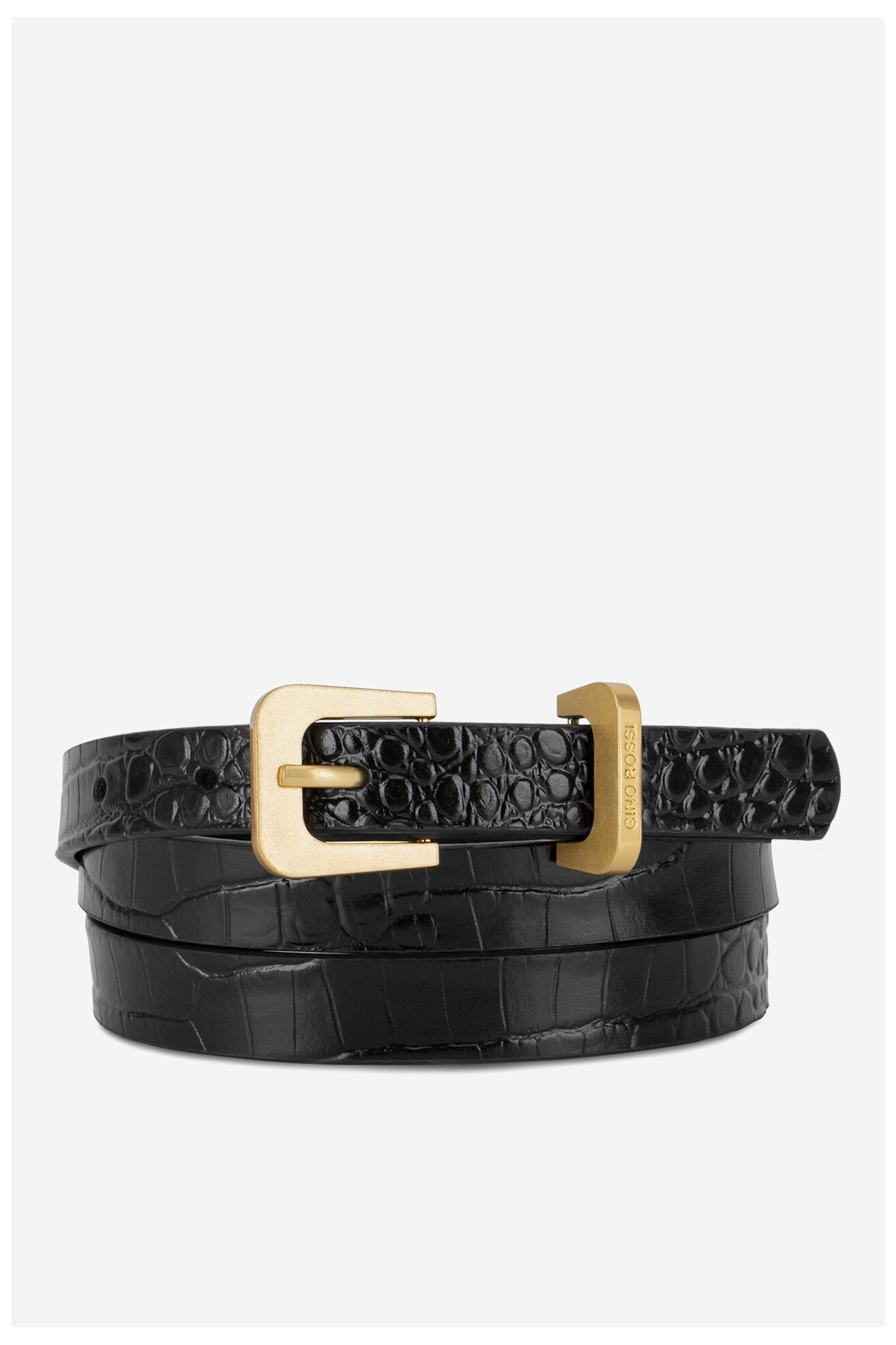 Ženski kaiš Gino Rossi BLYL24003-3 CR CRNA