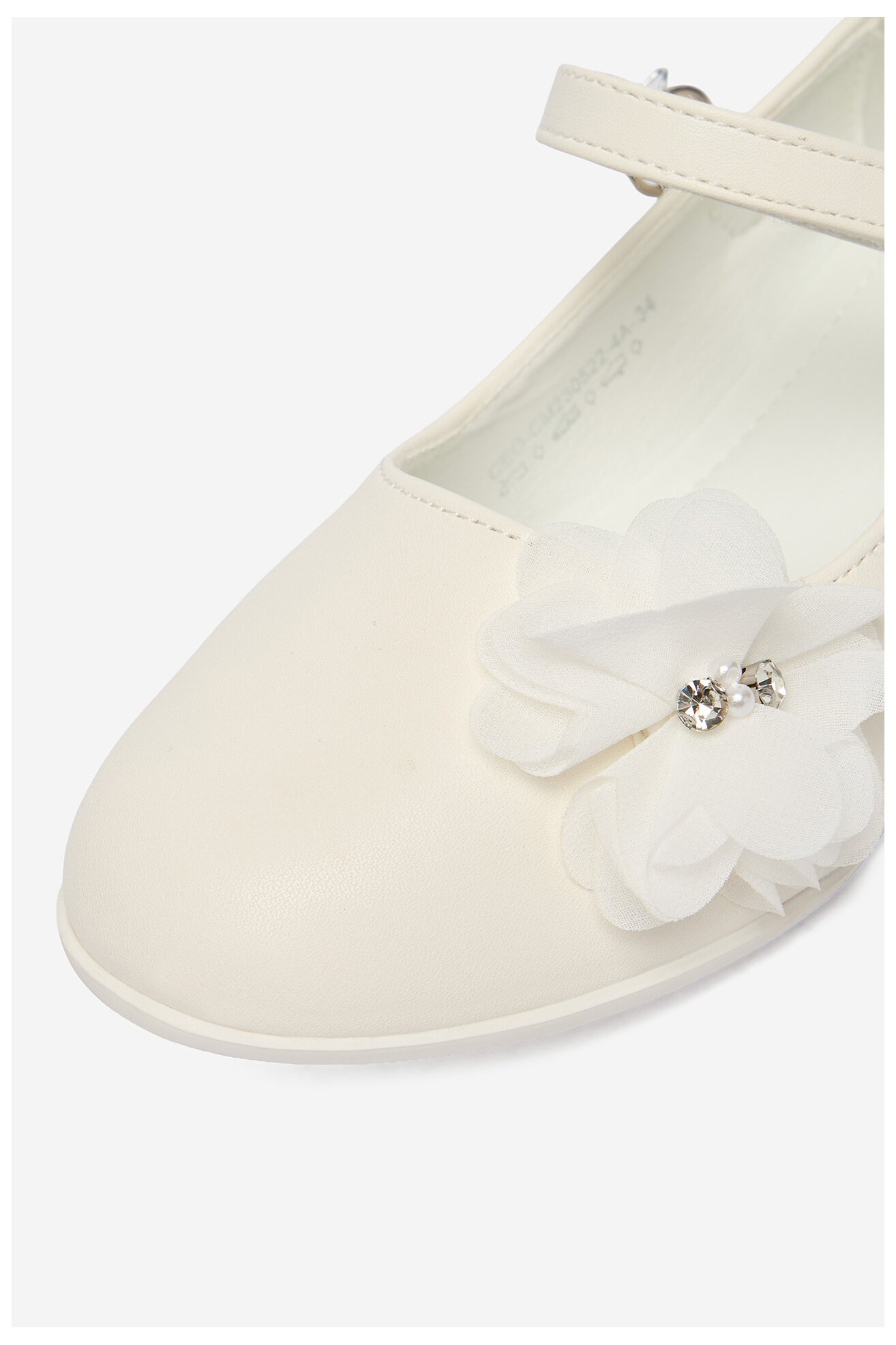 Baleriny Jenny CEO-CM230522-4A FEHÉR