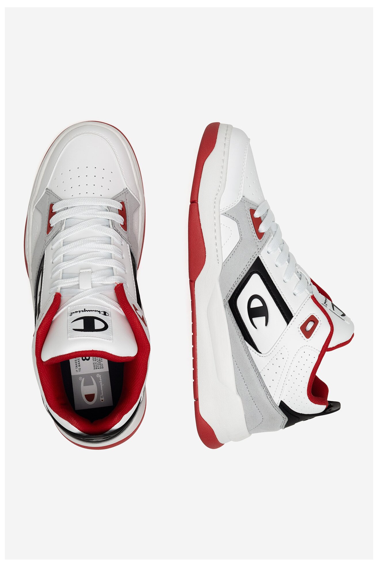 Спортни обувки Champion OVERTIME MID S22274-WW012 БЯЛ