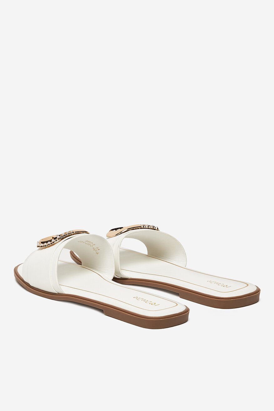 Șlapi DeeZee ALB - 5906751153611