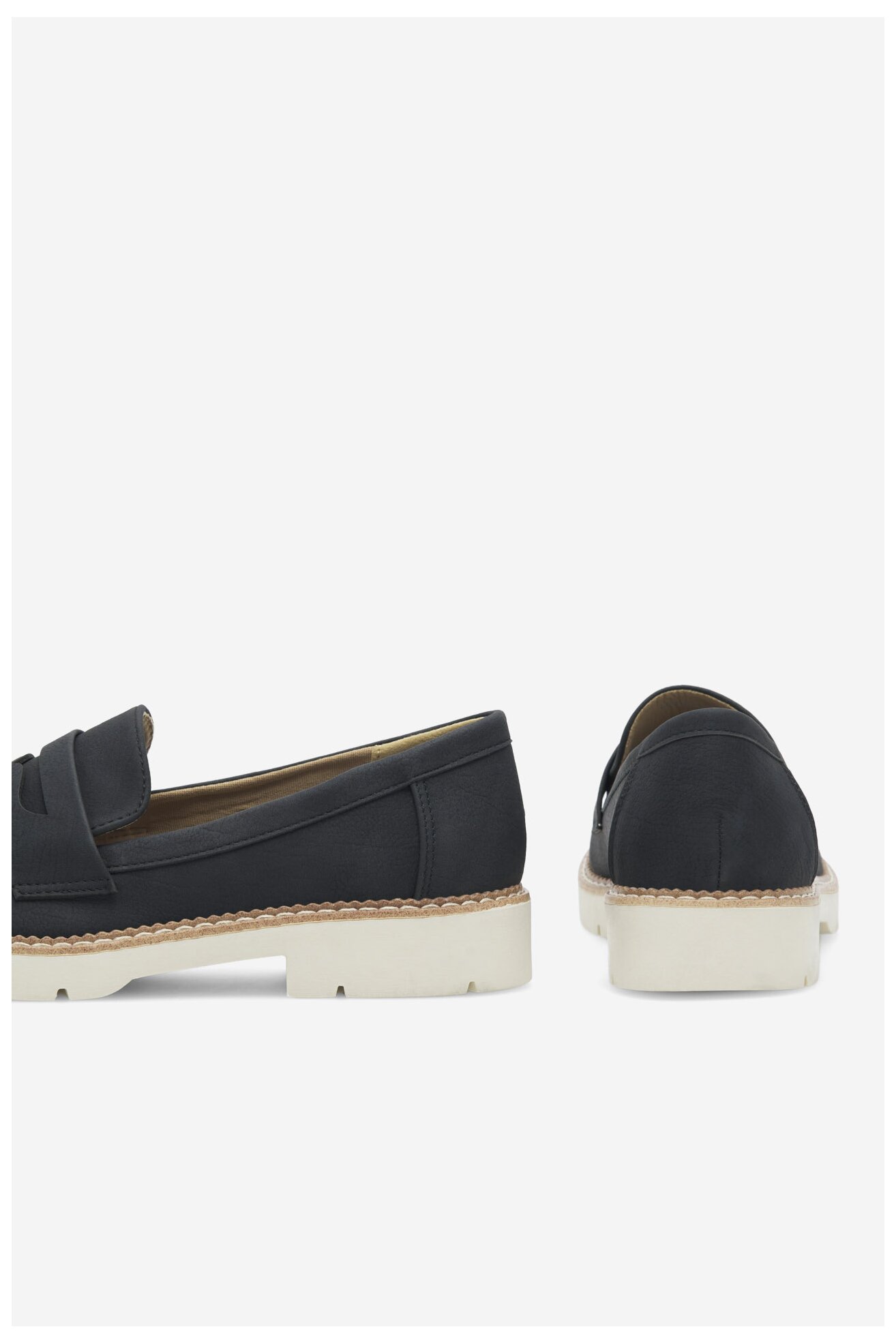 Mokaszin Clara Barson WS5885-01A FEKETE