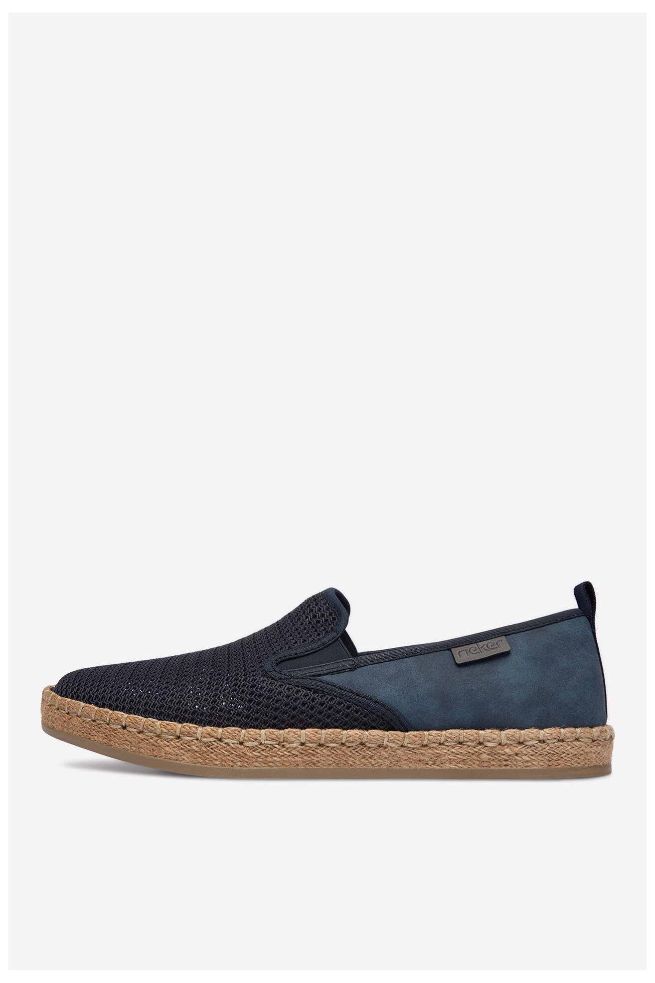Espadryle Rieker CEO-B2661-14 Granatowy ciemny