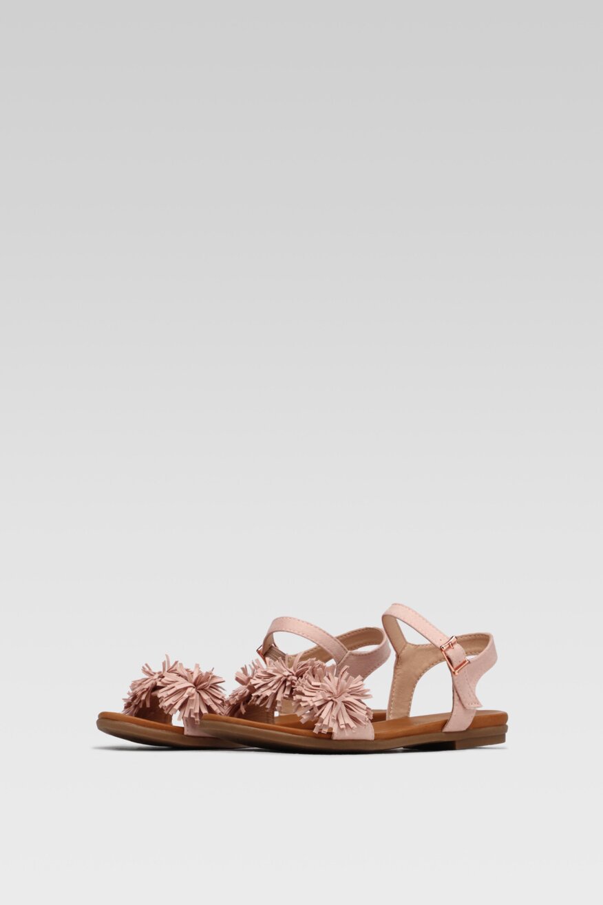 
                Jenny Fairy - Sandały z aplikacją różowe - 5903698605951