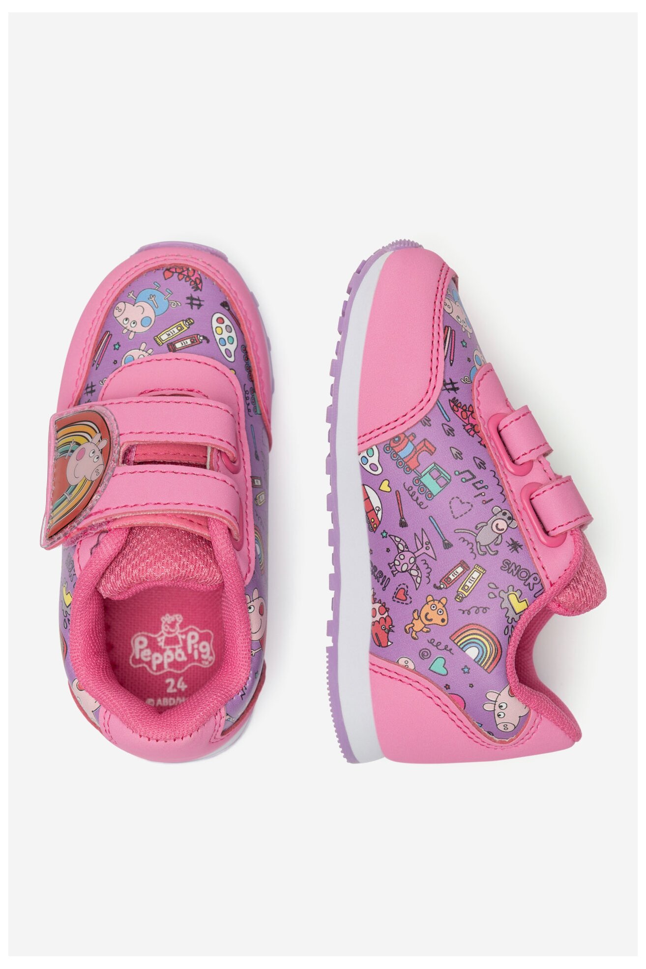 Obuwie sportowe PEPPA PIG AW24-107PP Różowy