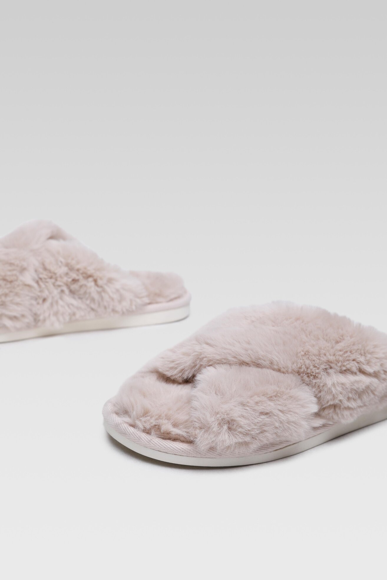 Kapcie DeeZee WSS20601-01 Beżowy