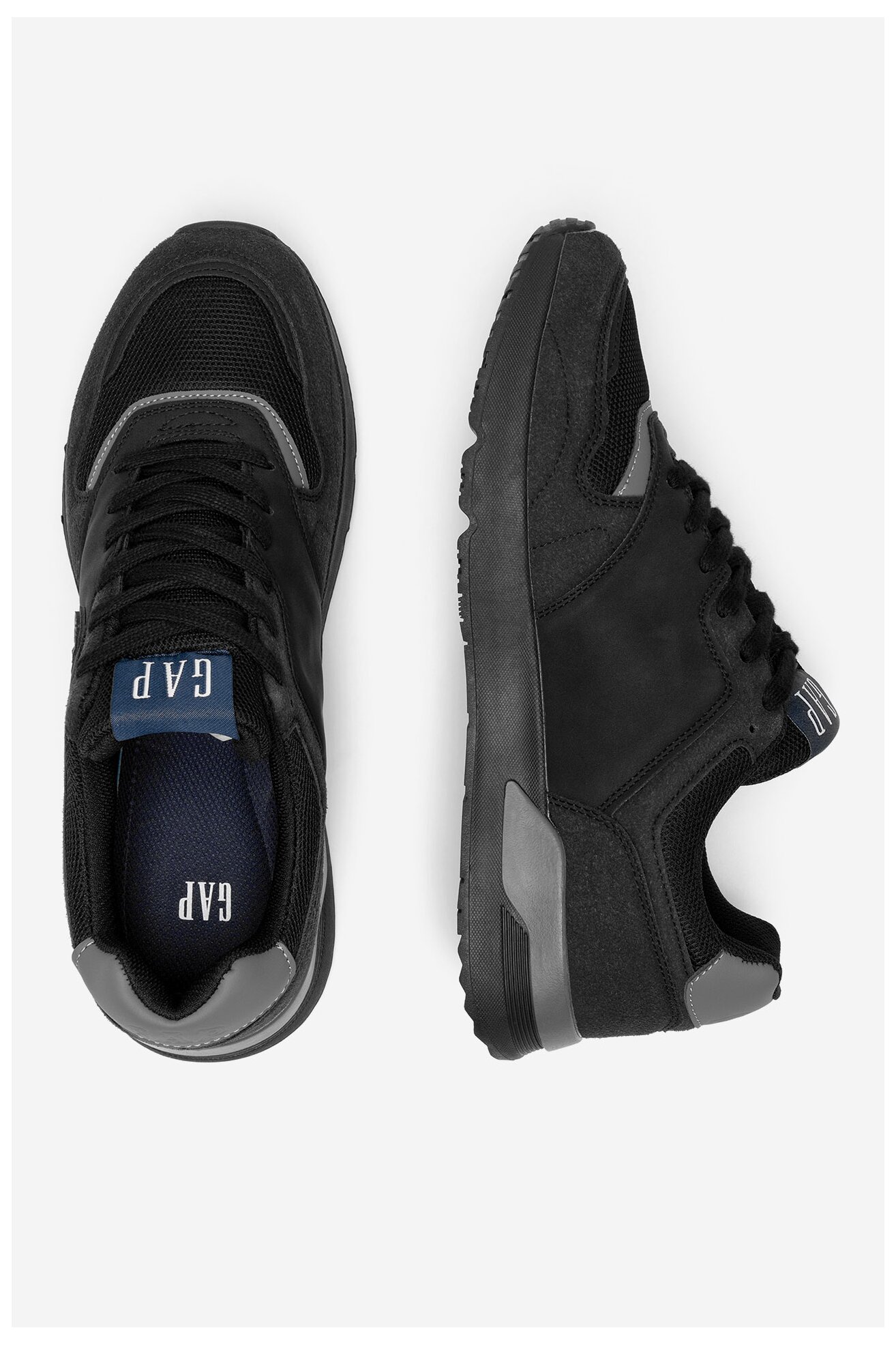 Obuwie sportowe GAP COLOMBUS RUNNER LOW M GP507014AM-BK00 Czarny