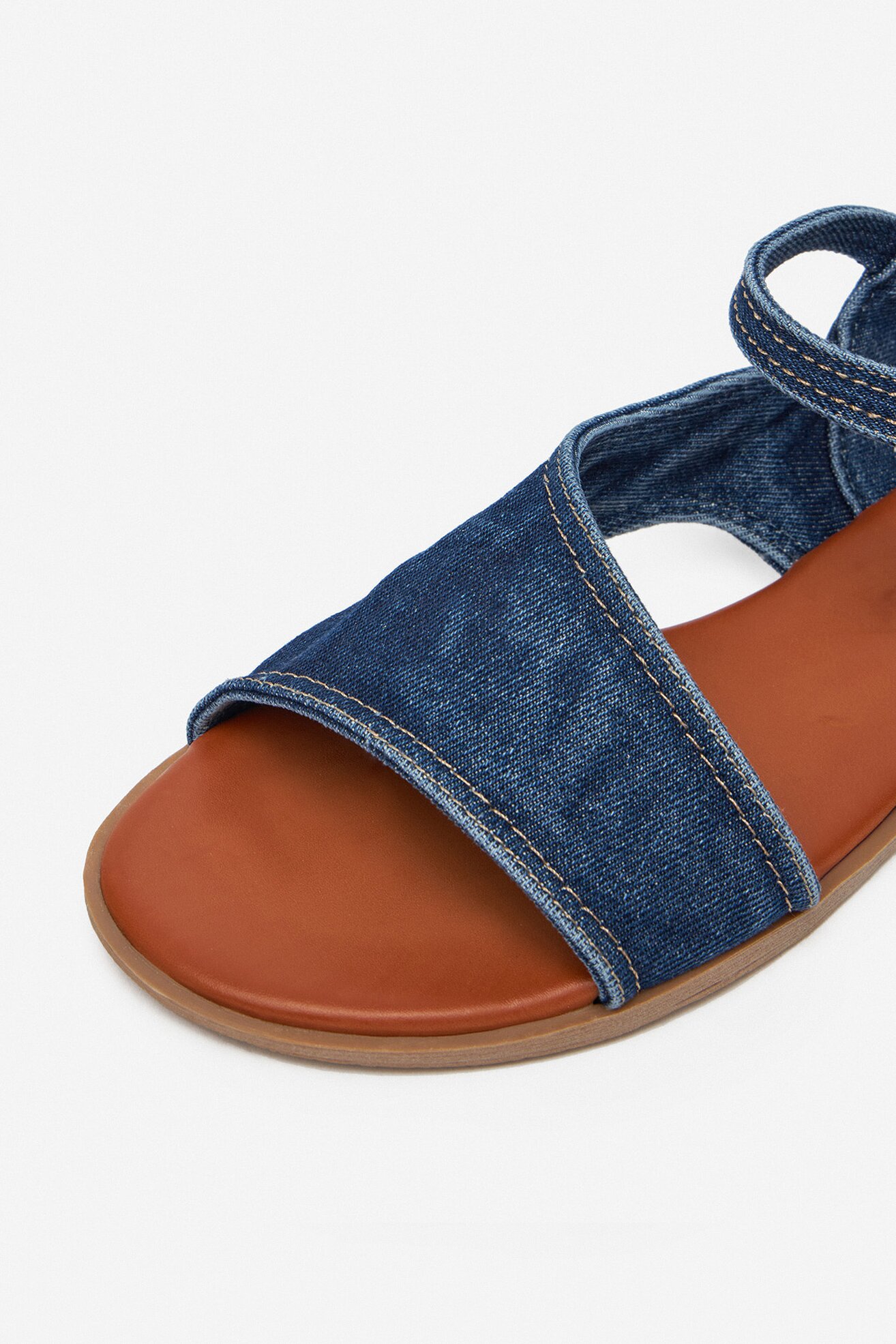 Sandały Mustang 1388-807-841 Jeansowy