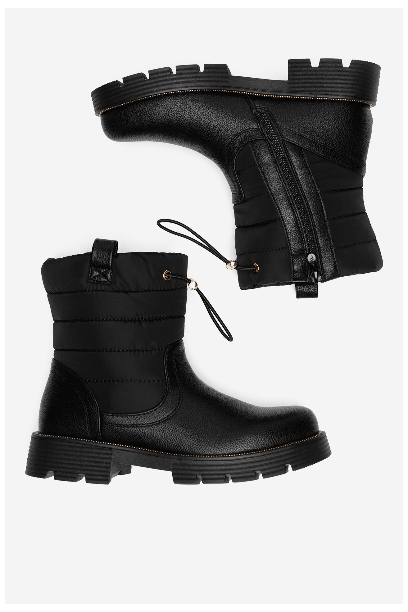 Kozaki Nelli Blu CS6139-04 Czarny