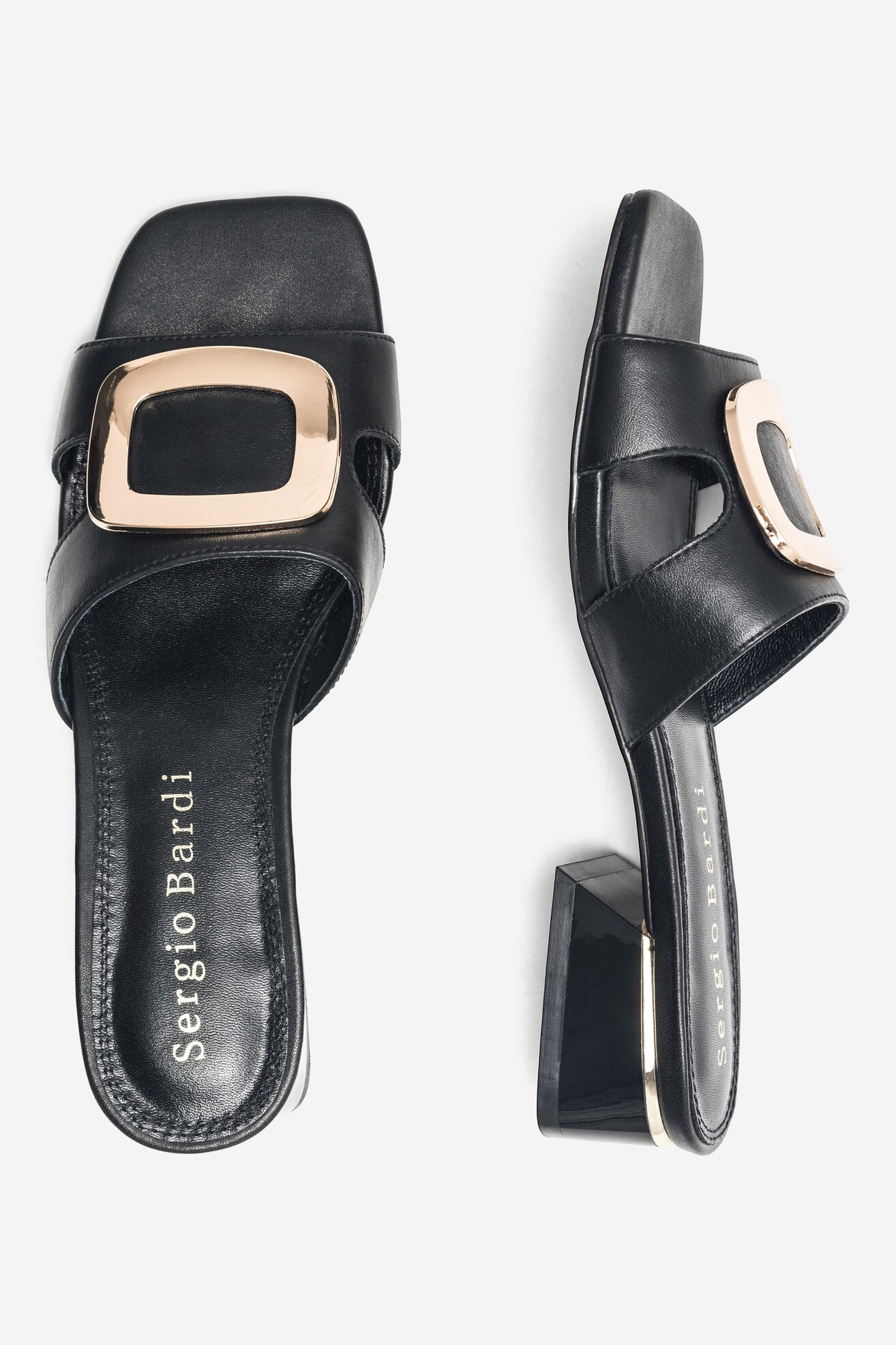 Klapki Sergio Bardi WYL3013-12Z-SB Czarny