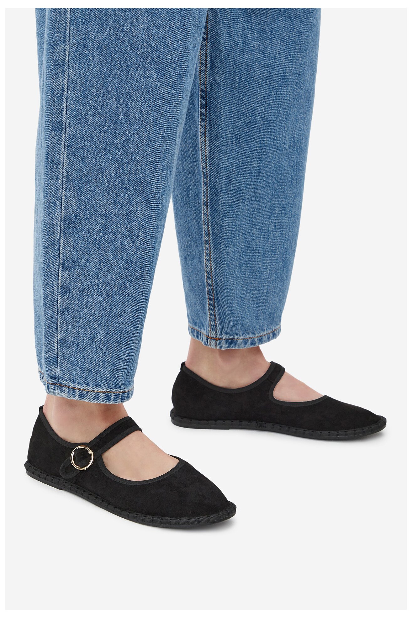 Baleriny Jenny HY60163-11 Czarny