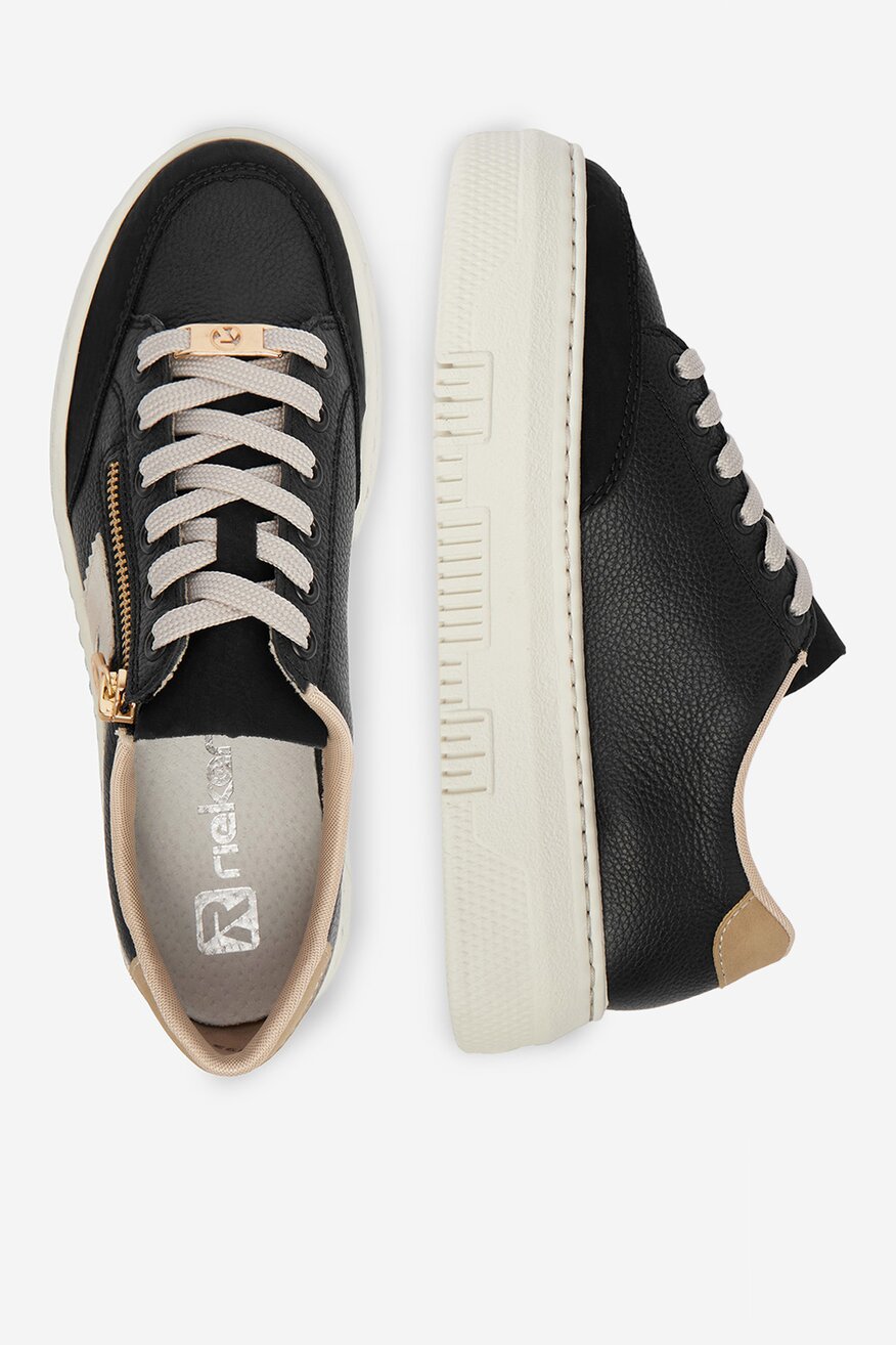 
                Rieker - Sneakersy skórzane - 2230092742207