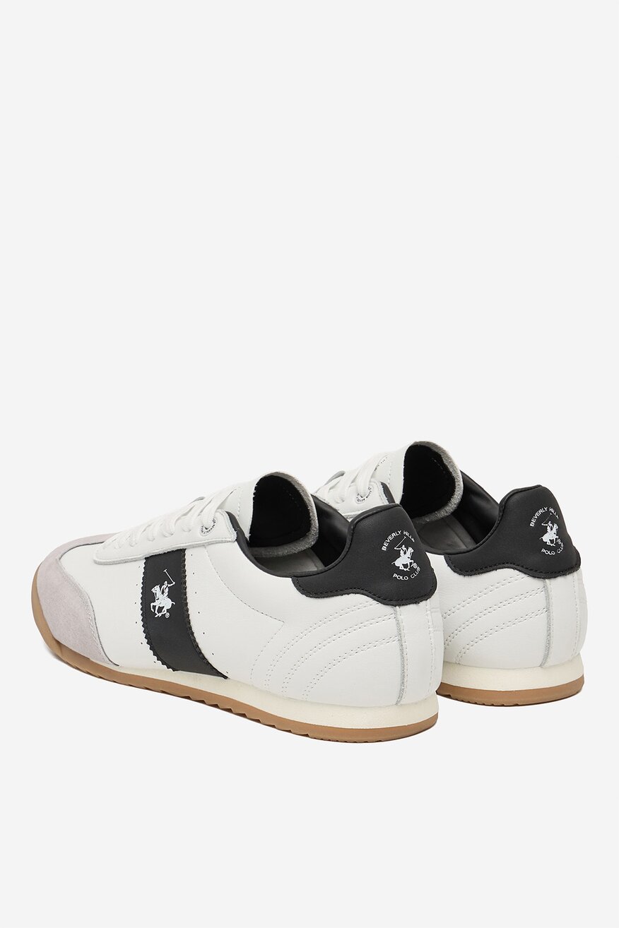 
                Beverly Hills Polo Club - Sneakersy skórzane - 5906751988169