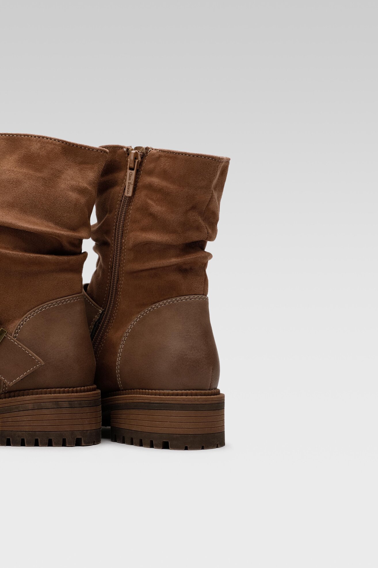 Botki Clara Barson WS5600-11 Brązowy jasny