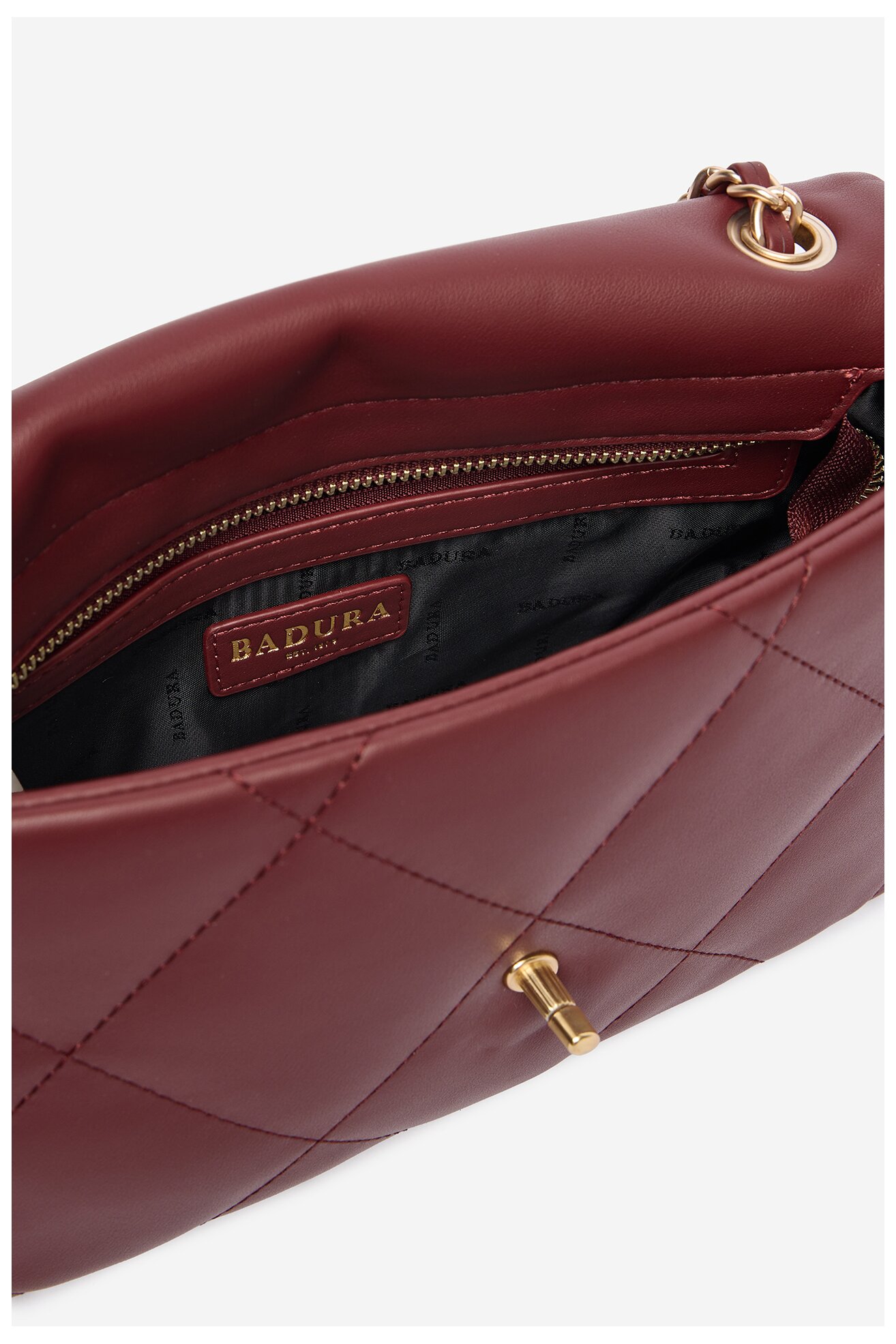Kézitáska Badura C-ARYA-LA482-2953 BORDÓ