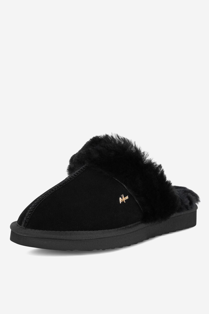 
                Mexx - Kapcie zamszowe ocieplane - 5905588924111