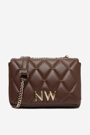 Сумка З Ремінцем NINE WEST CEO-CHARLOTTE-I-S22558 ТЕМНО-КОРИЧНЕВИЙ