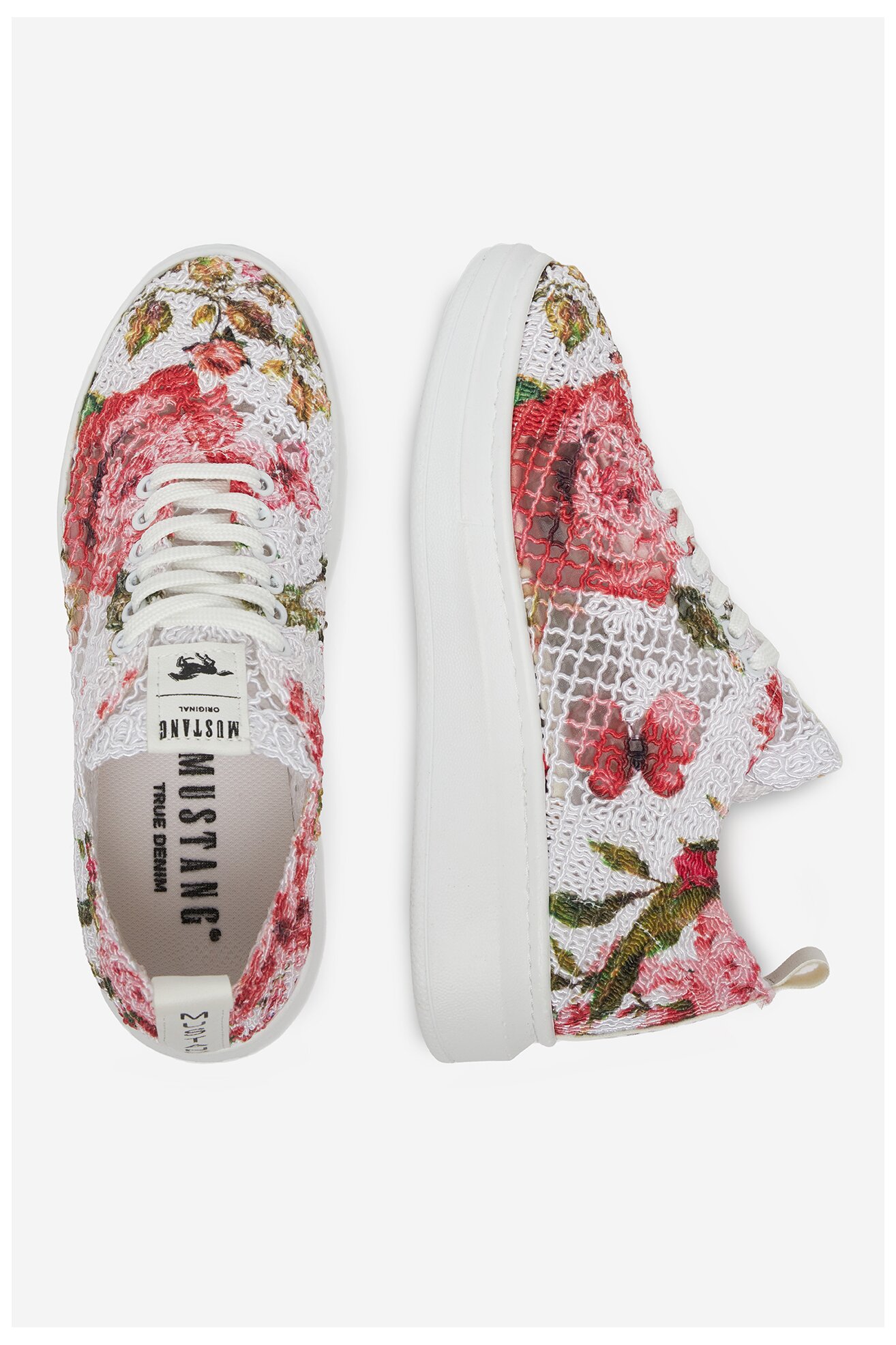 Sneakers Mustang 1468-301 Biały