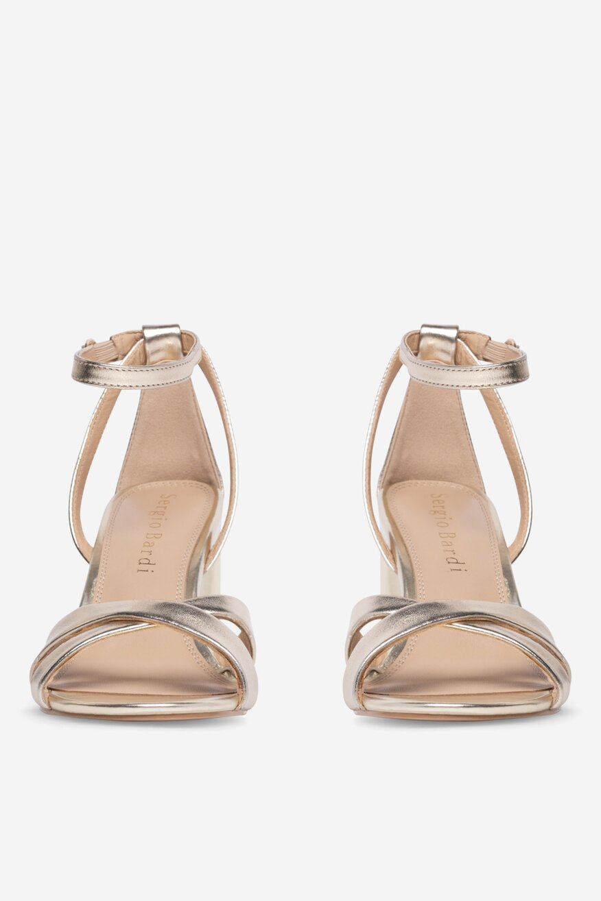 
                Sergio Bardi - Skórzane sandały - 5905588349945