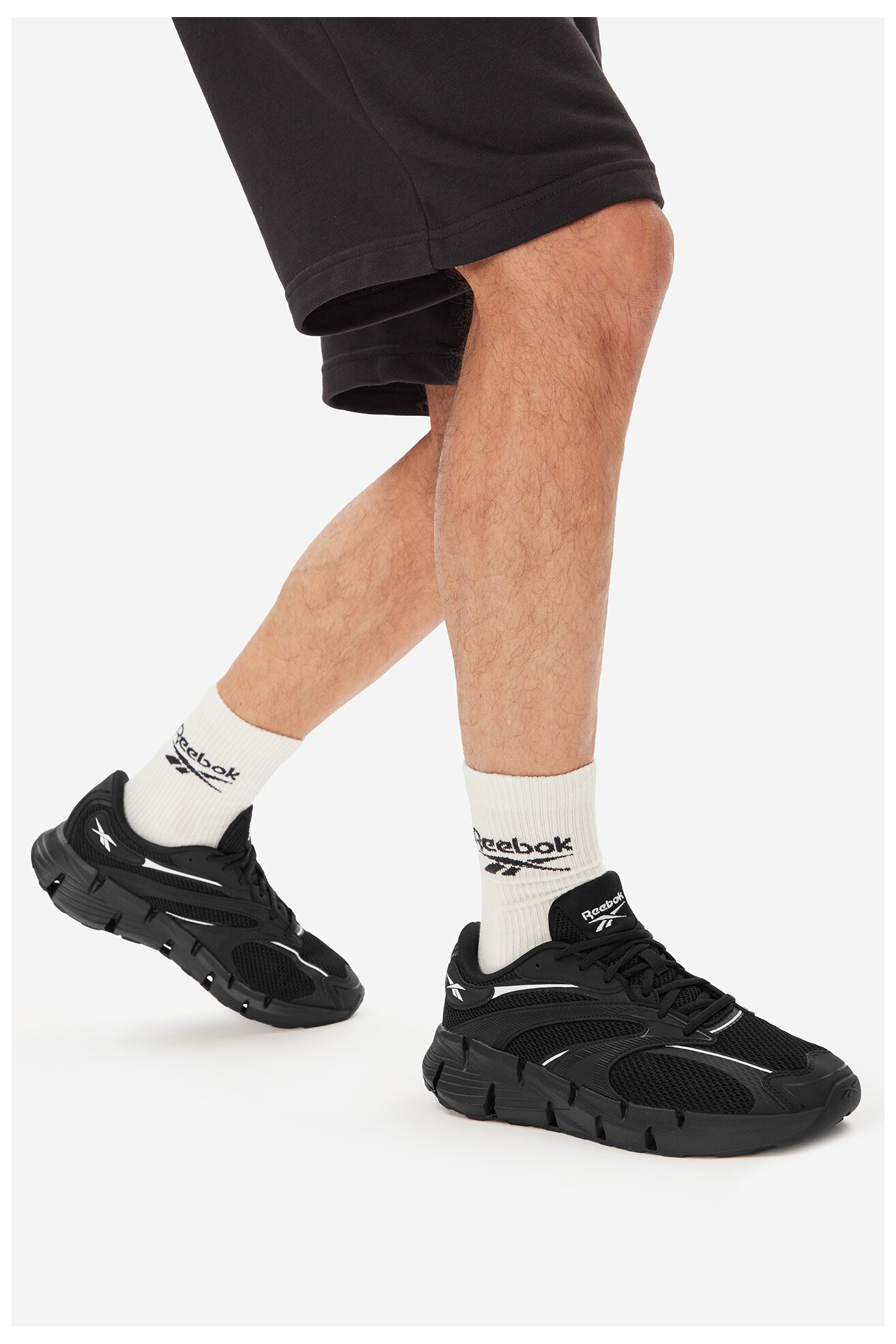 Obuwie sportowe Reebok EO-ZIG HYPNOTICA 100229490 Czarny